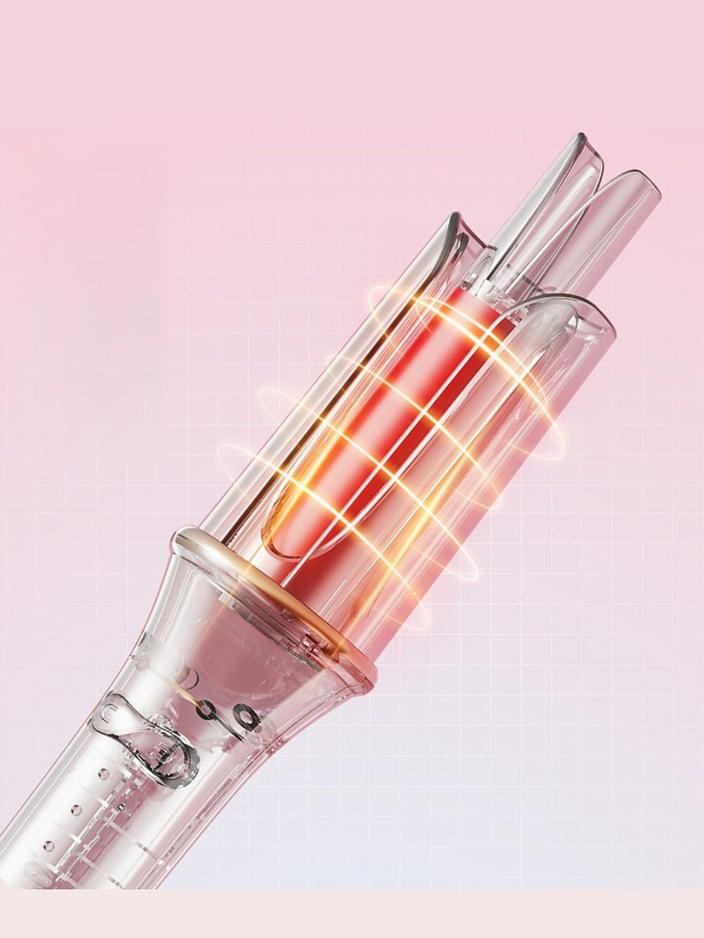 Automatic Rotating Ceramic Hair Curling Iron