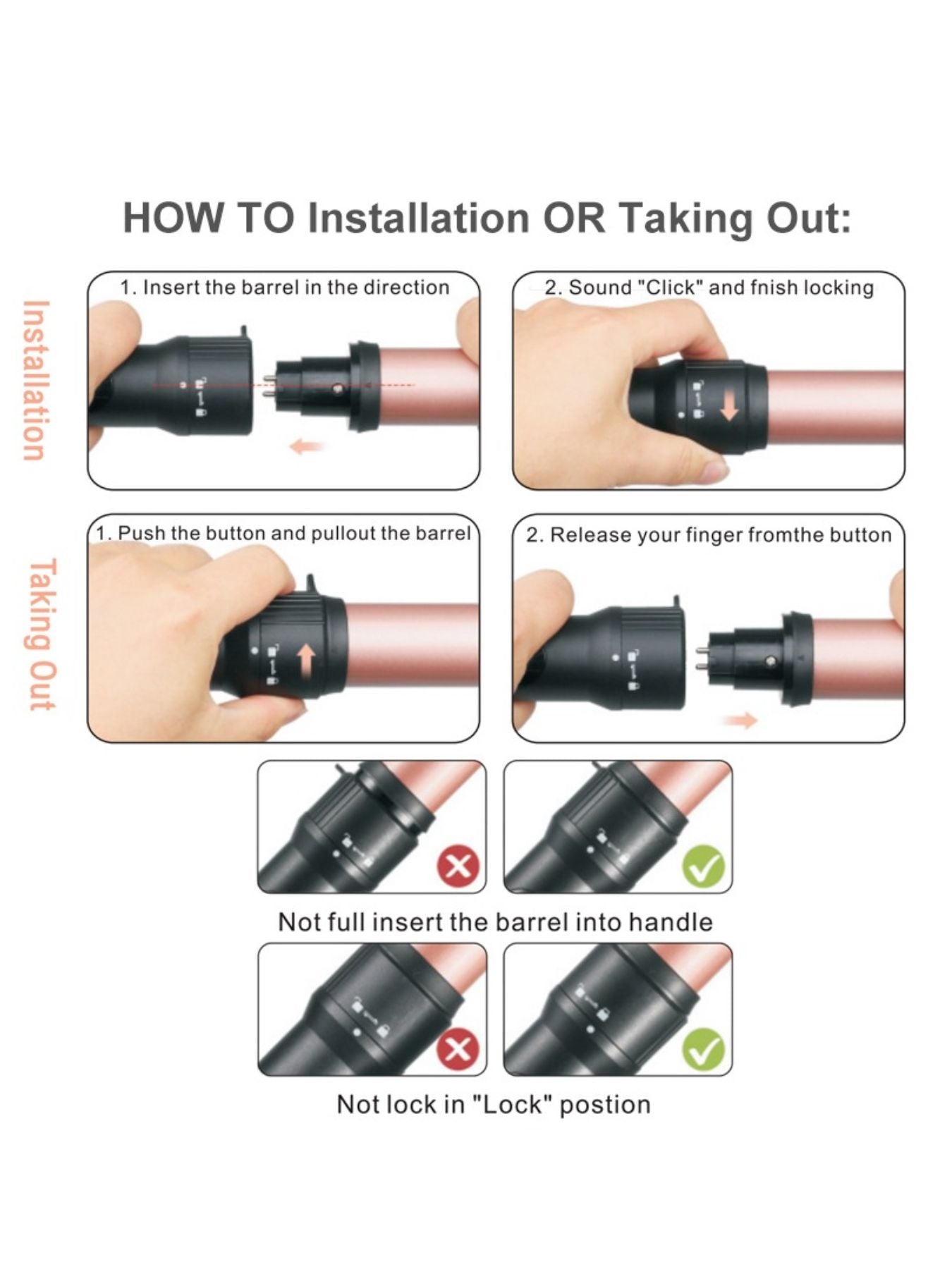 Adjustable Temperature Curling Iron