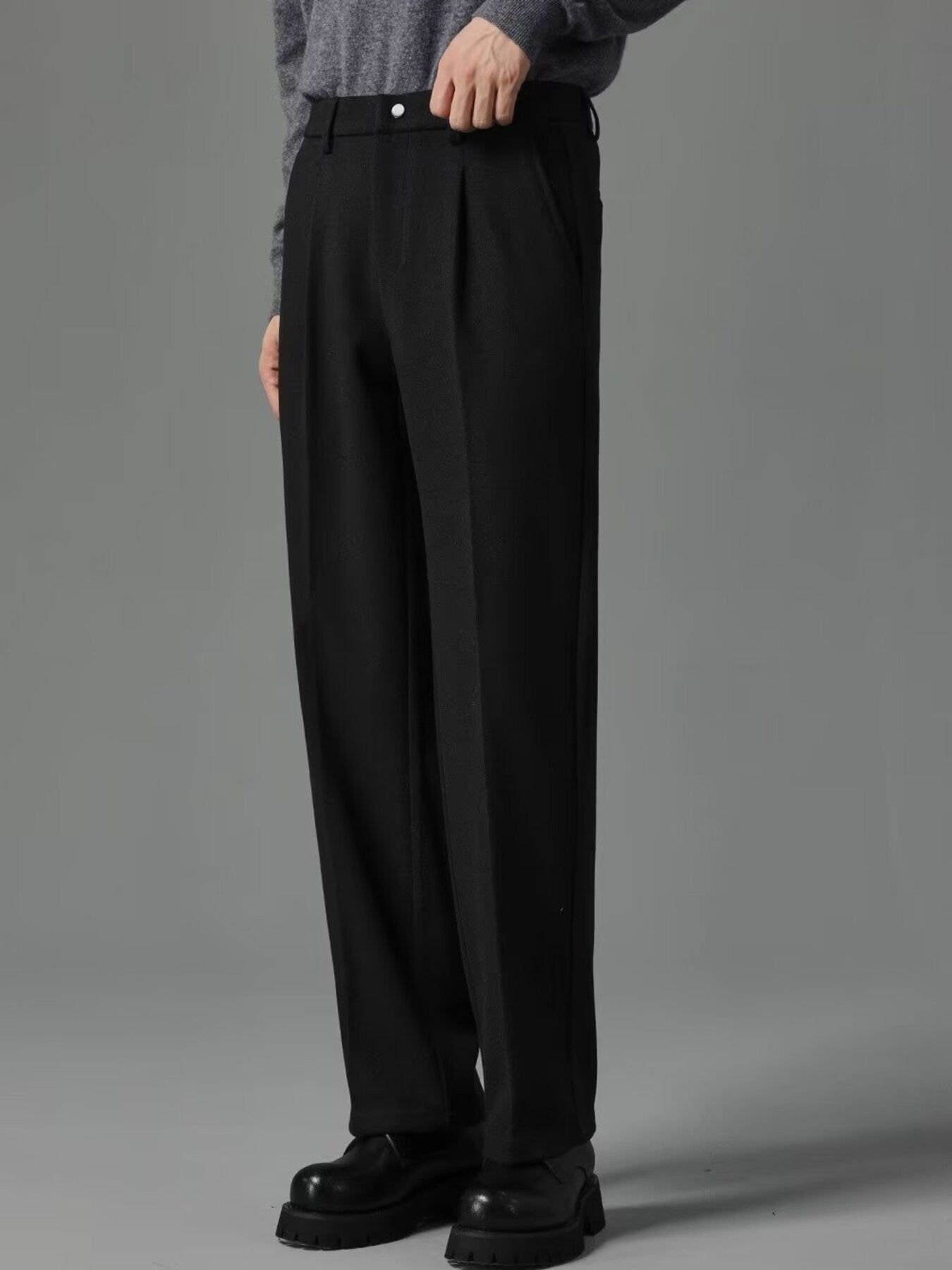 Men's Plus Size Straight Leg Pants