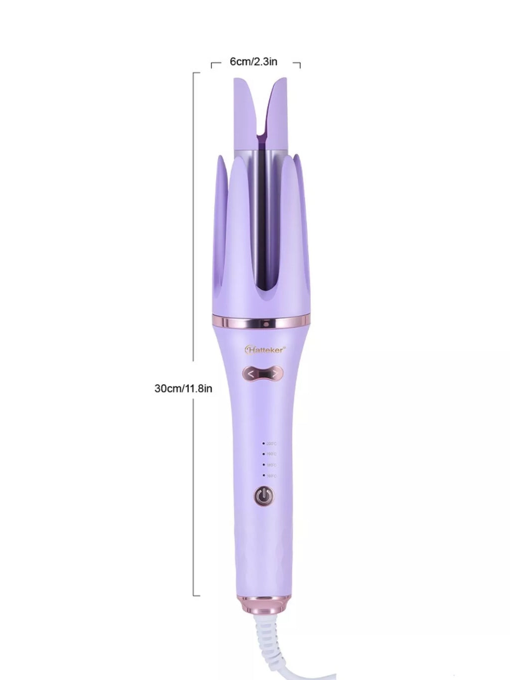 Automatic Rotating Hair Curling Iron