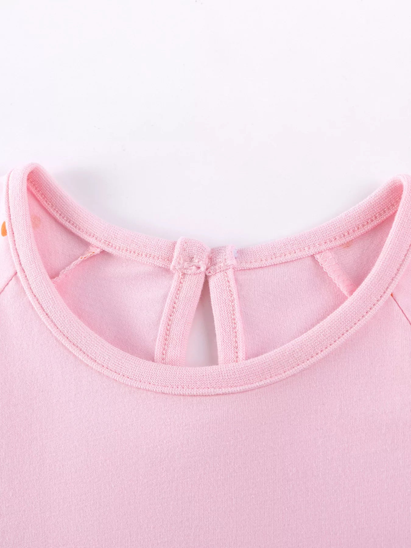Children's Cherry Short Sleeve Casual Dress
