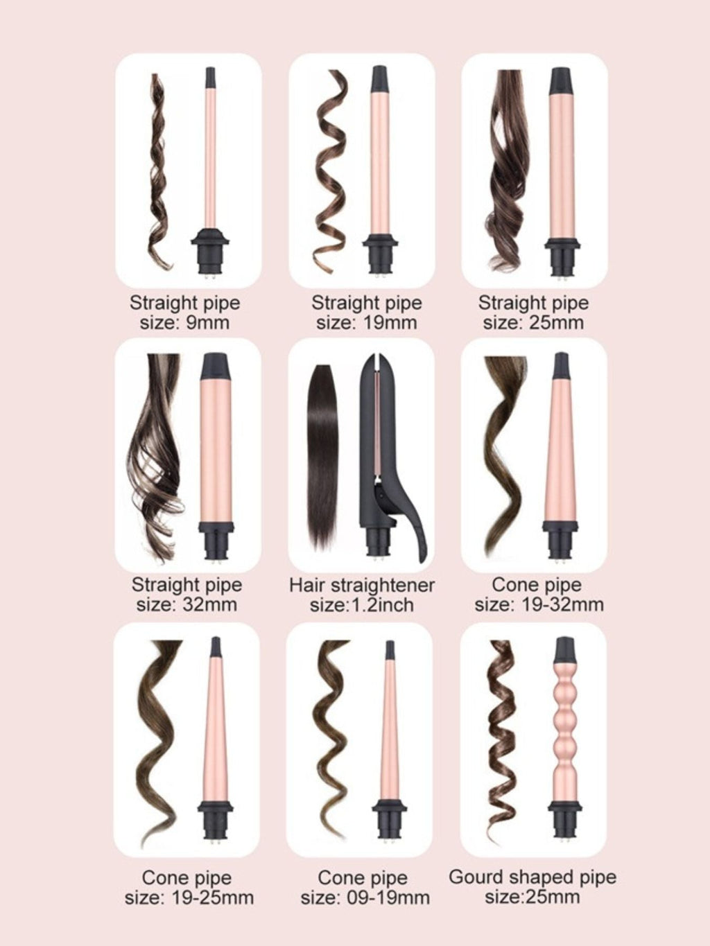 Interchangeable Curling Iron