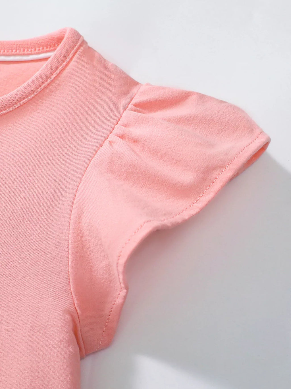 Children's Goose Ruffle Sleeve Dress
