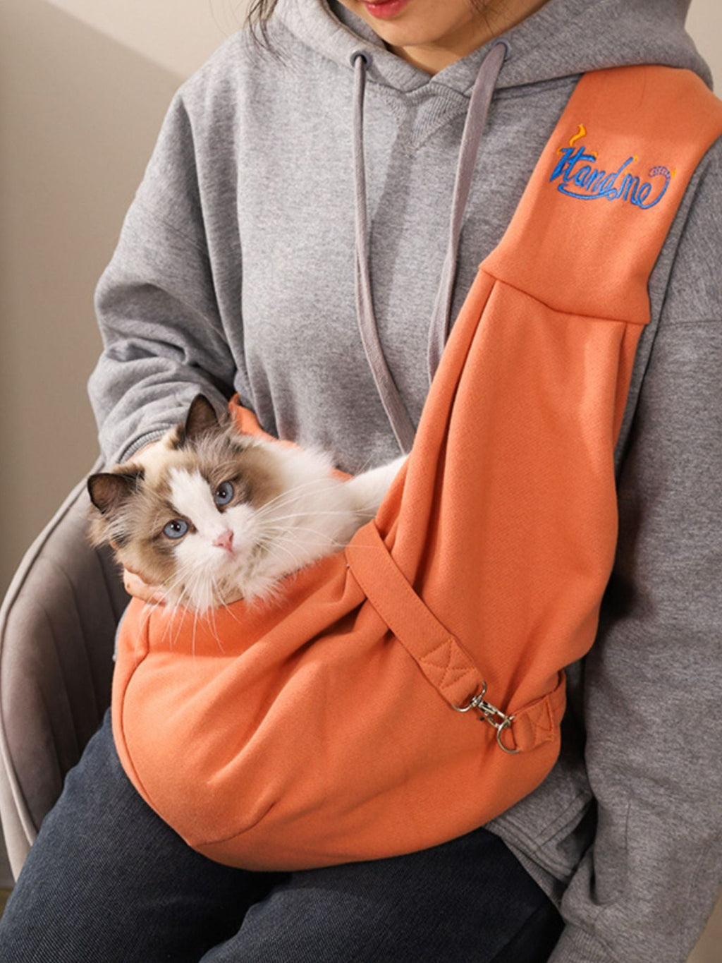 Comfortable Pet Carrier Sling Bag
