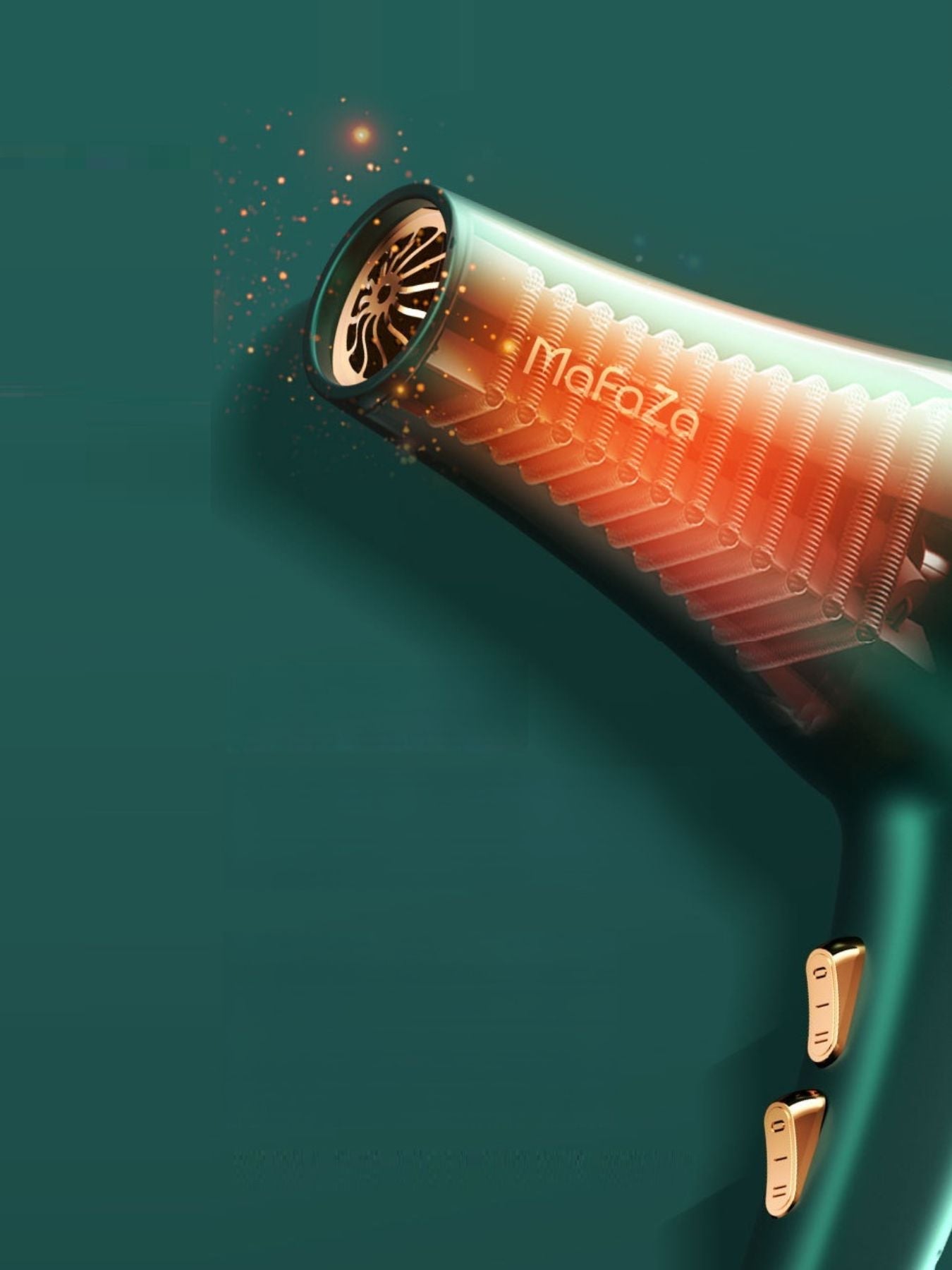 Adjustable Temperature Hair Dryer