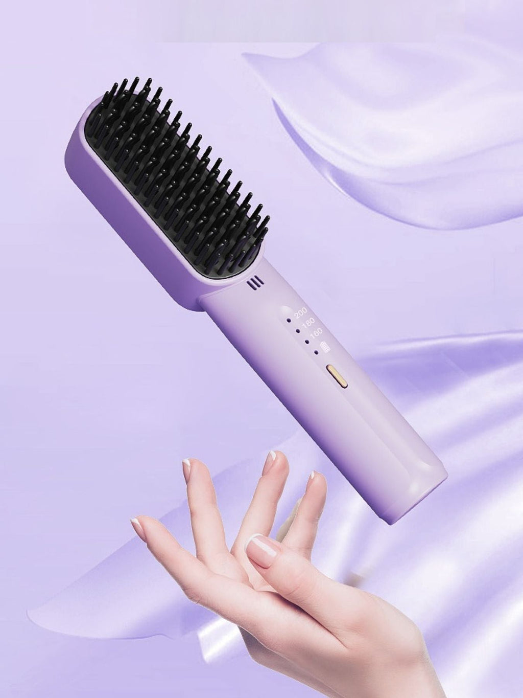 Portable Heated Straightening Comb