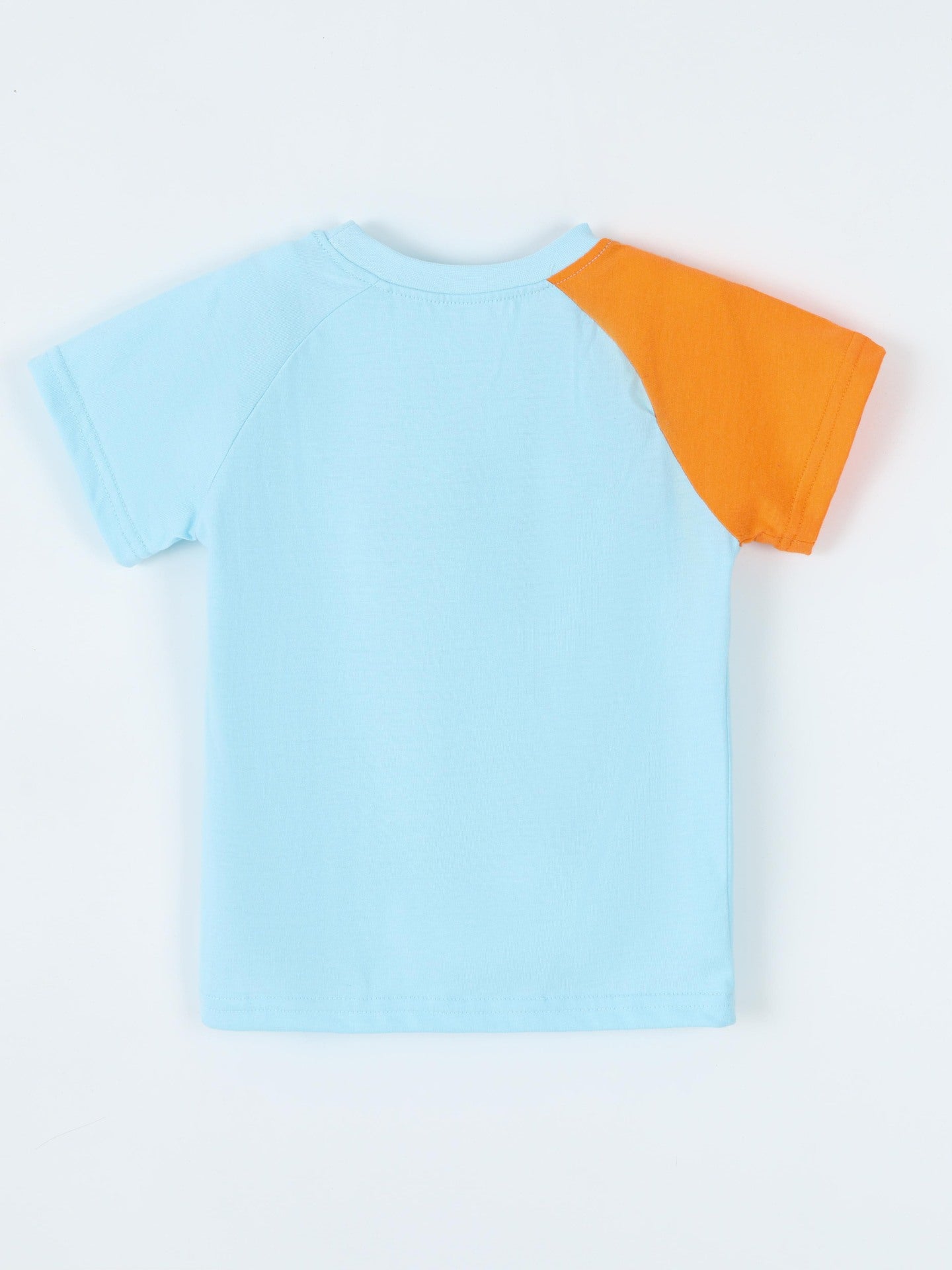 Children's Animal Print Round Neck T-Shirt