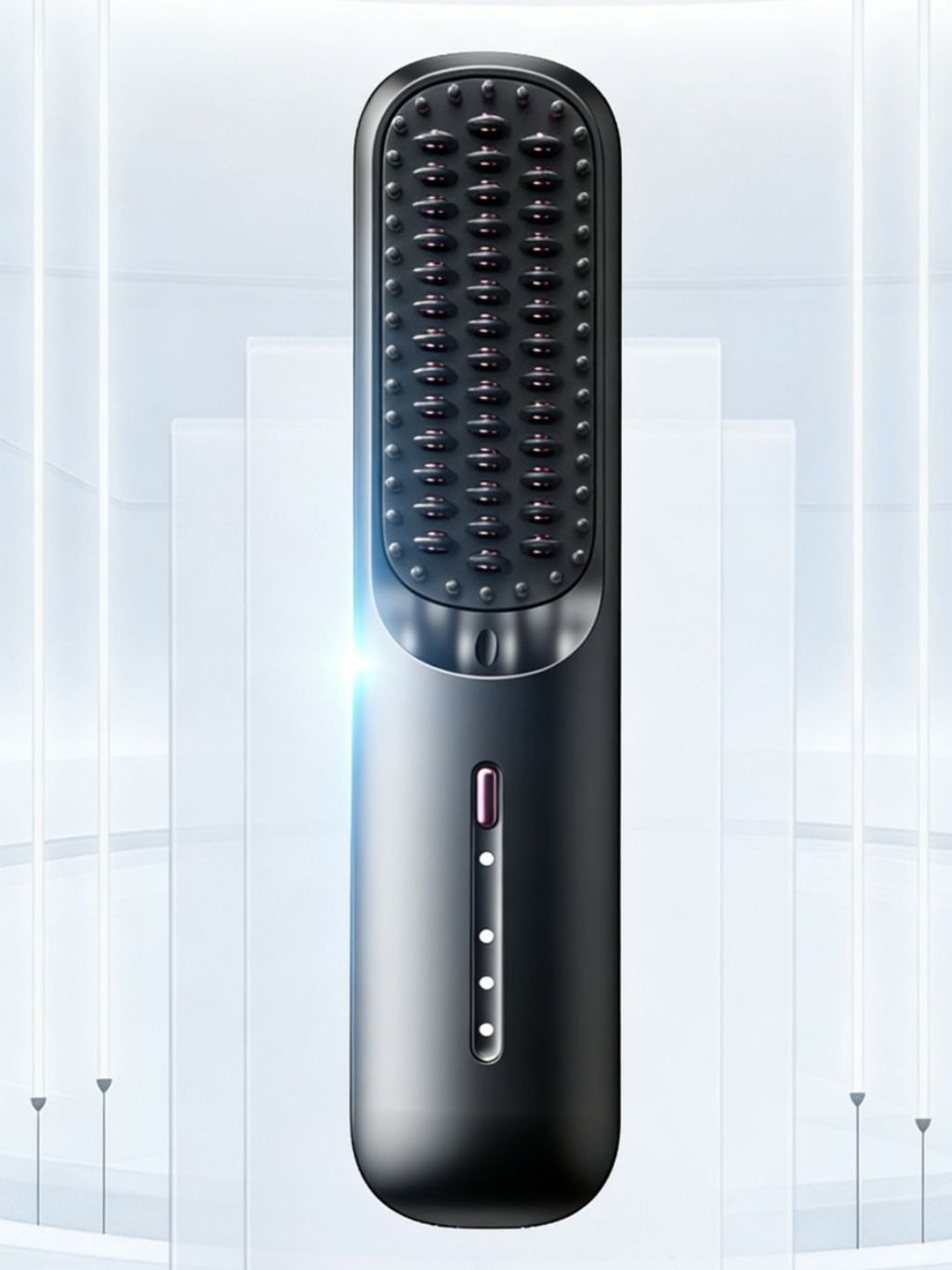 Hair Straightening Comb with LED Display