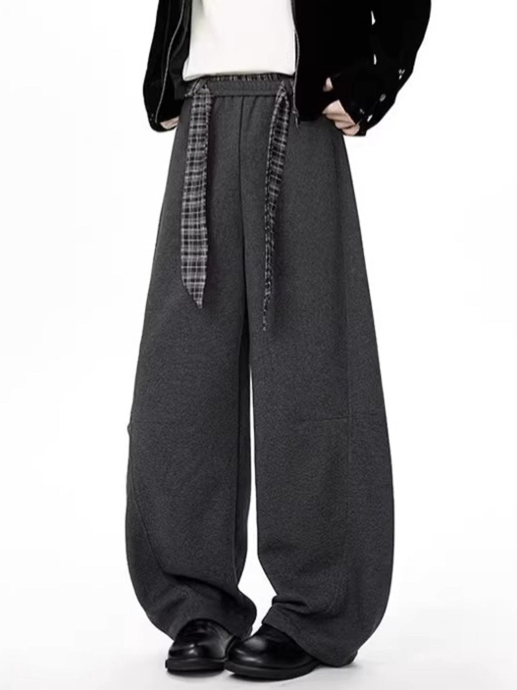 Men's Plus Size Wide Leg Pants