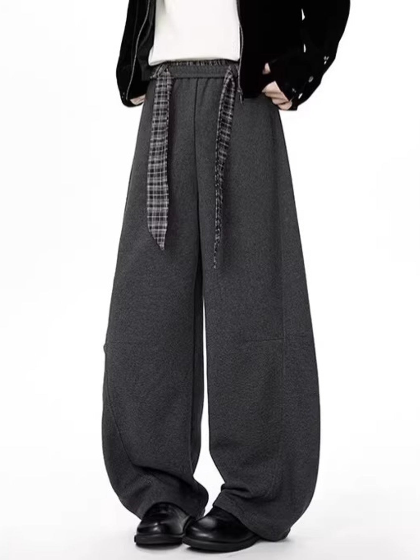 Men's Plus Size Wide Leg Pants
