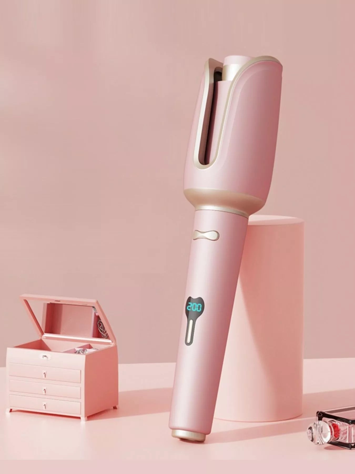 Automatic Rotating Ceramic Hair Curling Iron