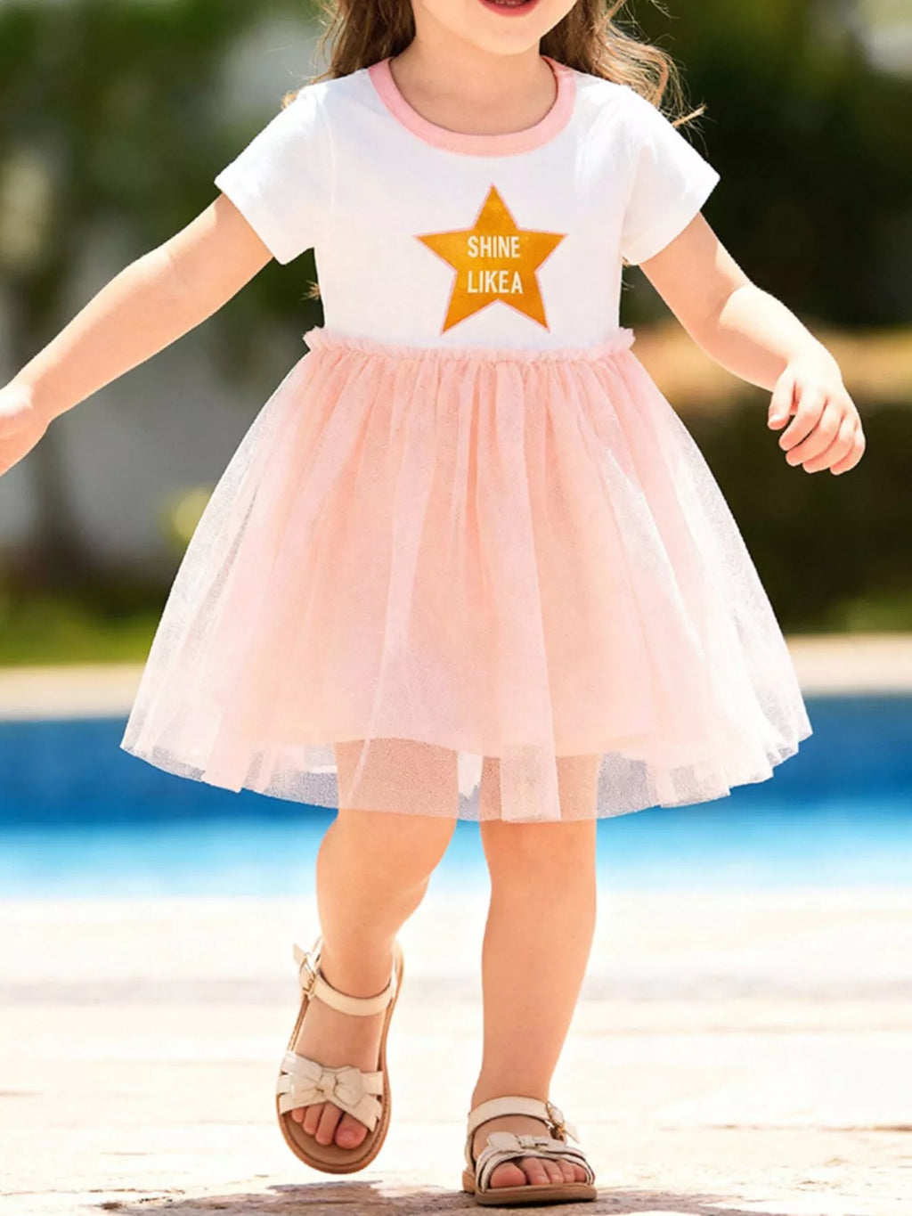 Children's Shine Like A Star Tutu Dress