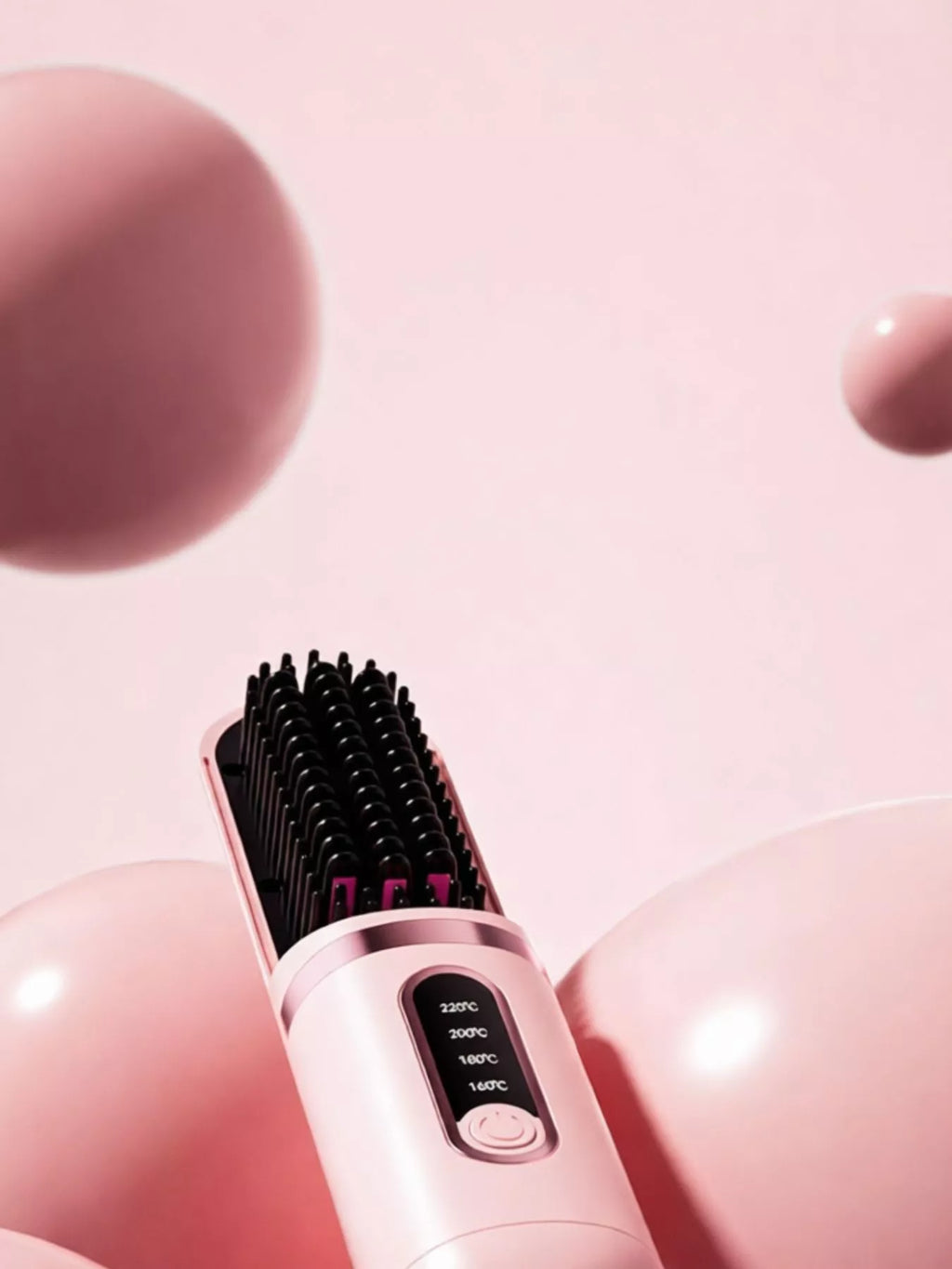 Portable Heated Hair Straightening Comb