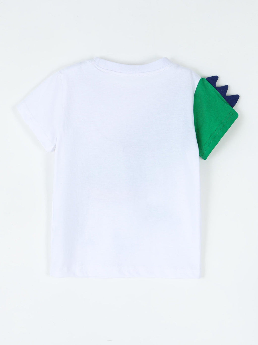 Children's Crocodile Graphic Round Neck T-Shirt