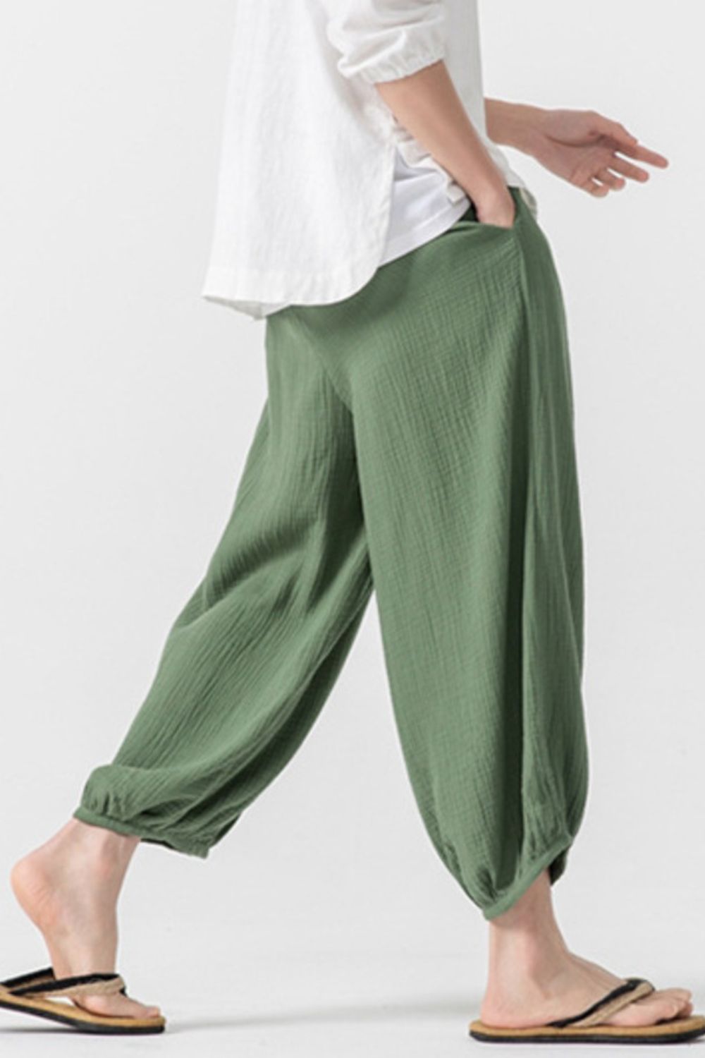 Men's Plus Size Loose Fit Harem Pants