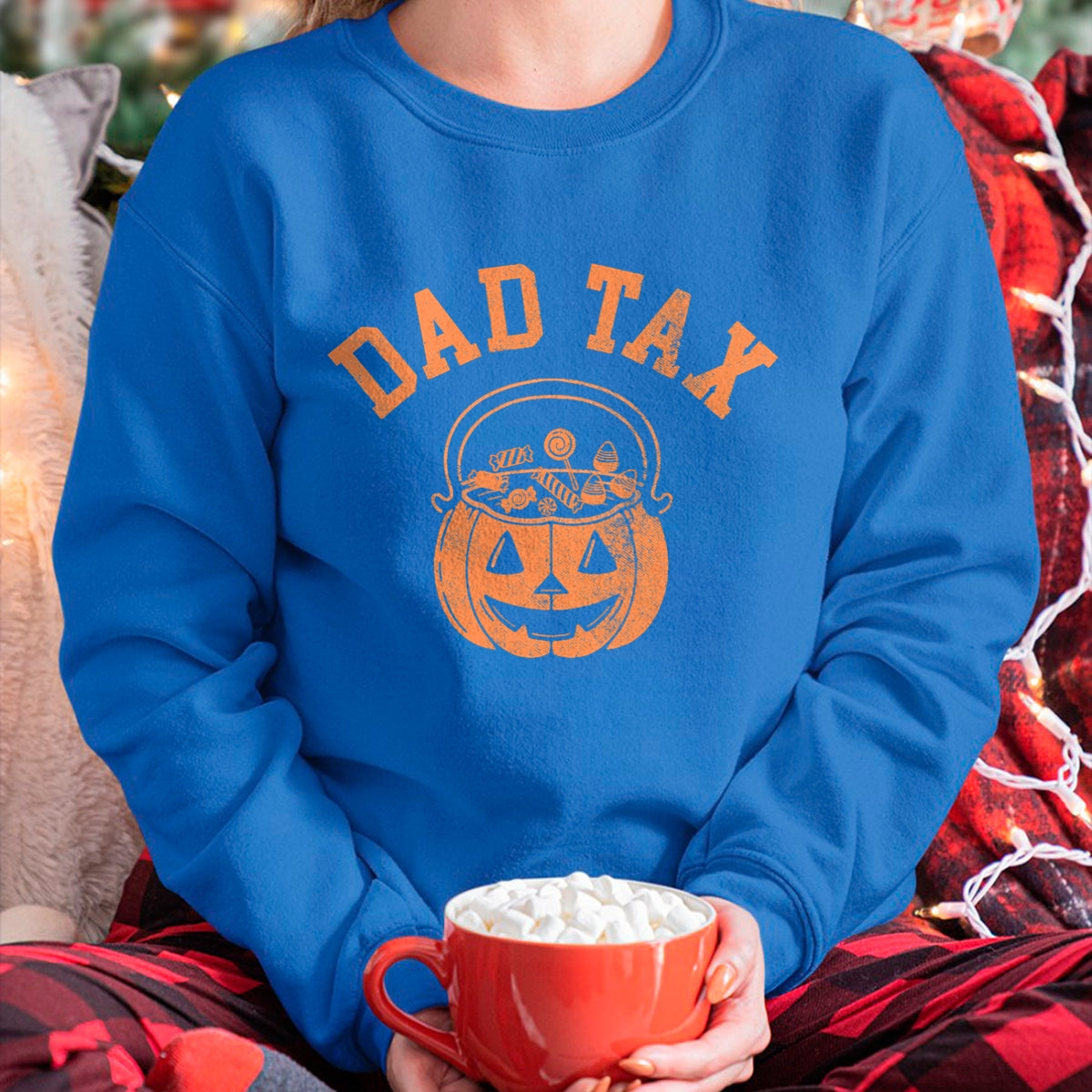 Dad Tax Halloween Trick Or Treat Candy Pumkin Dad Joke T-Shirt - Halloween Unisex T-Shirt/Hoodie - NGHL00