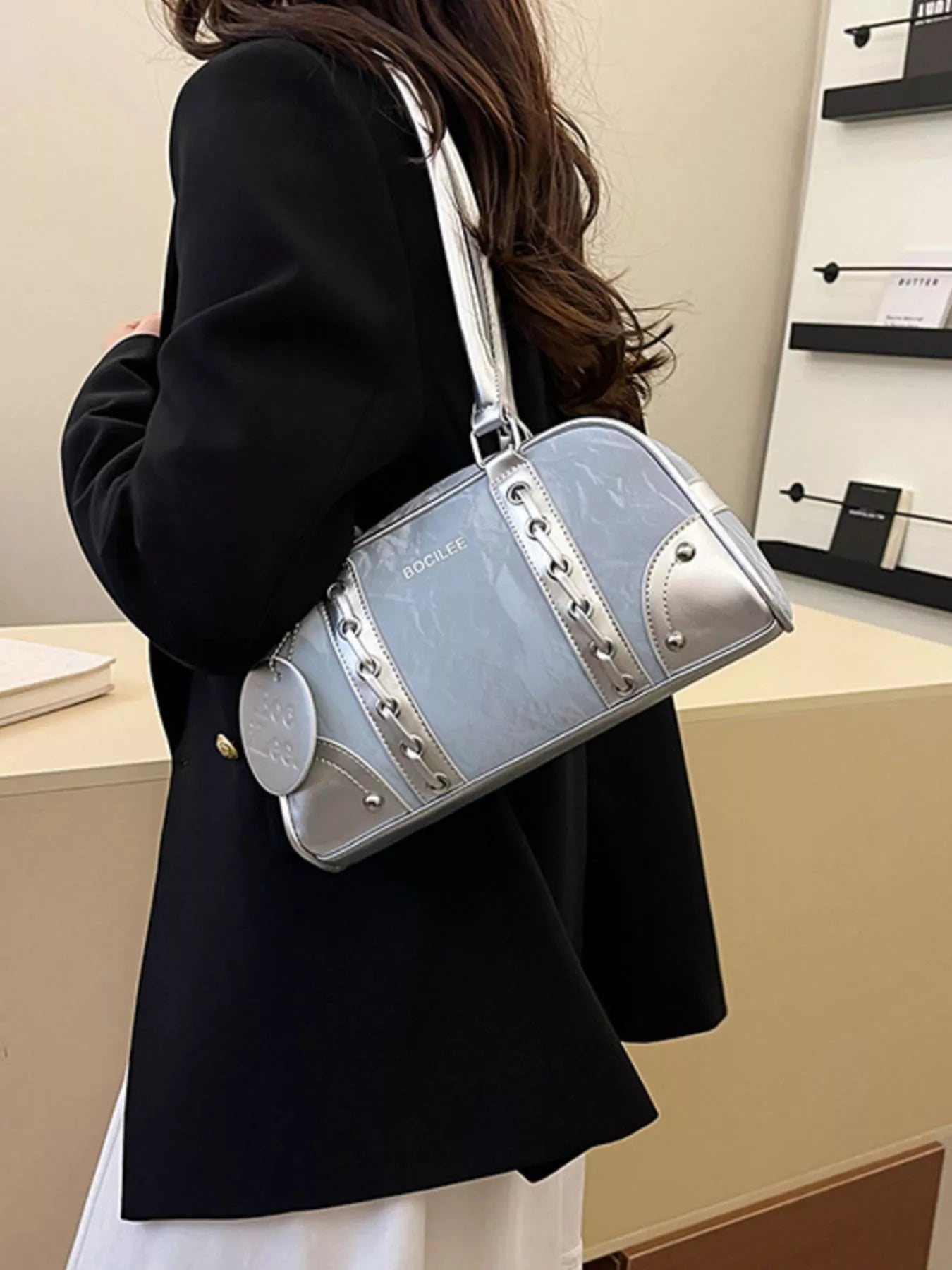 Top Handle Shoulder Bag