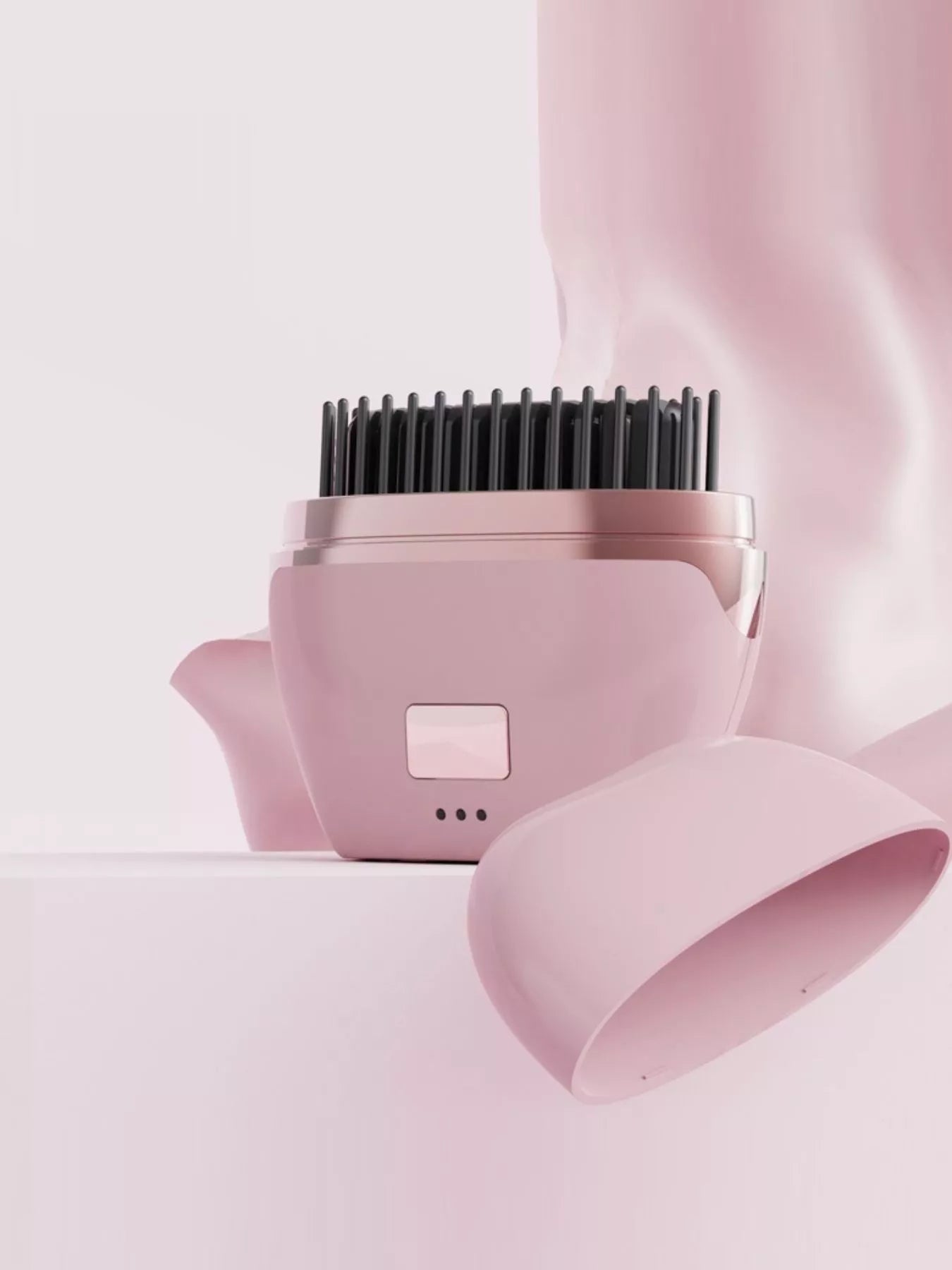 Portable Heated Hair Straightening Comb