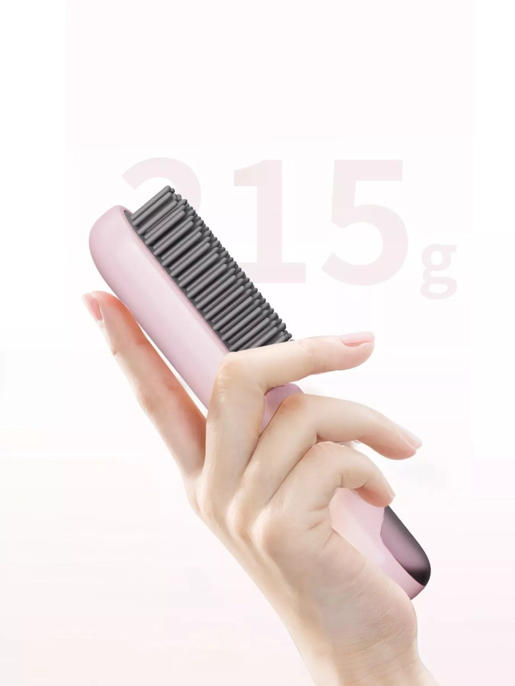 Portable Heated Straightening Comb with Temperature Control