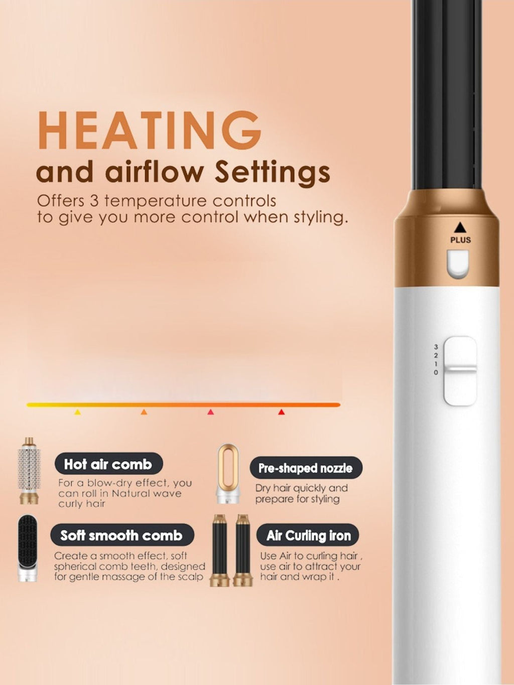 5 in 1 Hot Air Brush