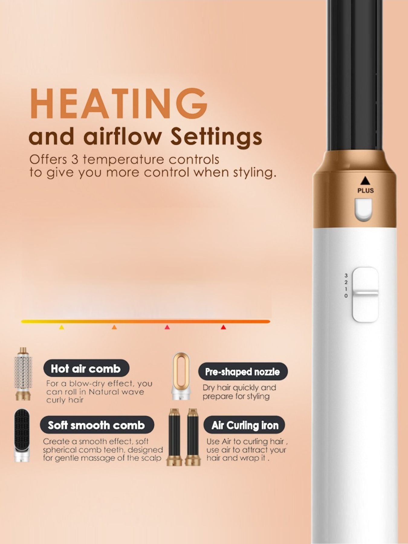 5 in 1 Hot Air Brush