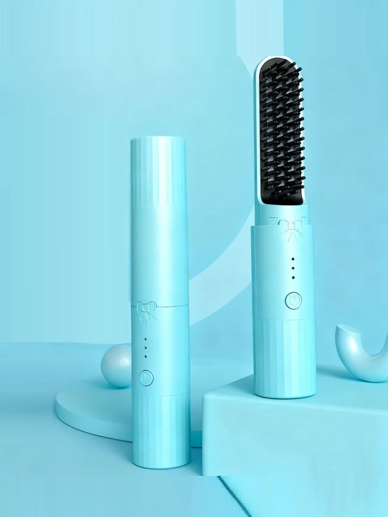 Portable Heated Straightening Comb