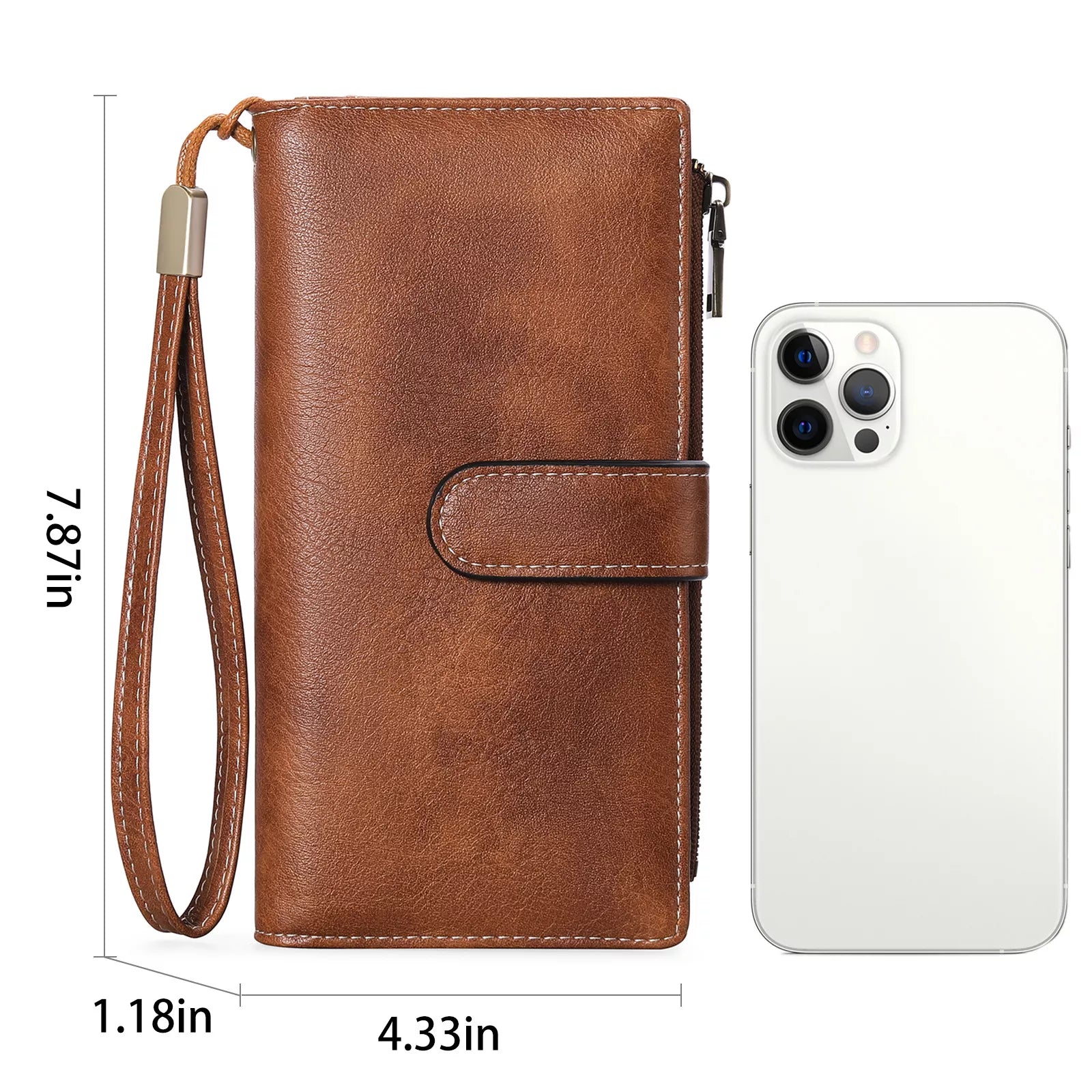 Vintage Style Leather Wallet