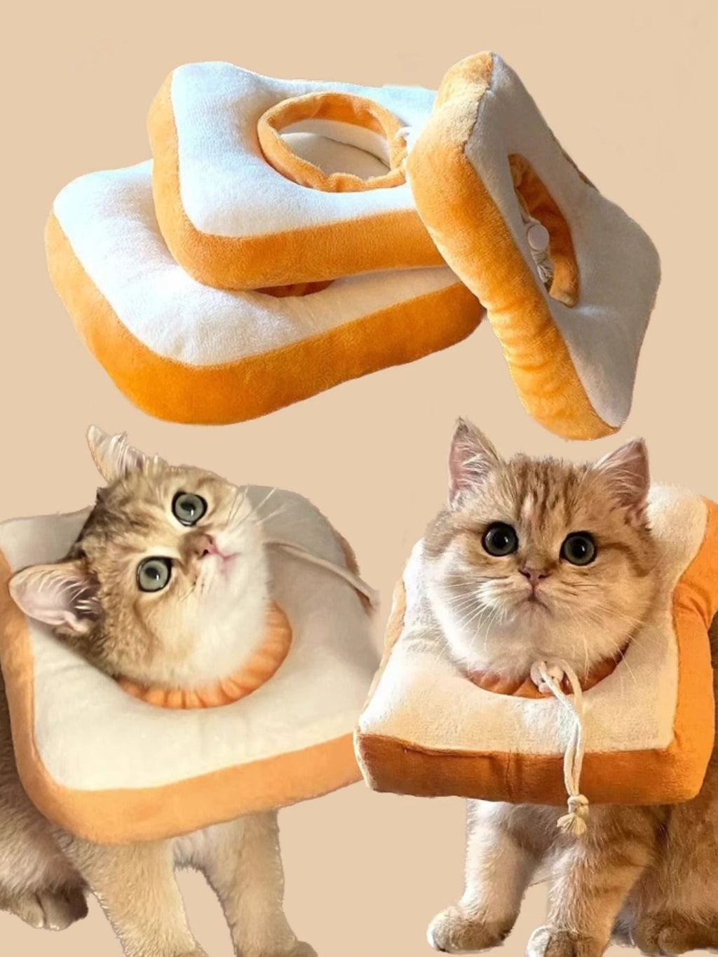 Avocado & Toast Shape Pet Collars