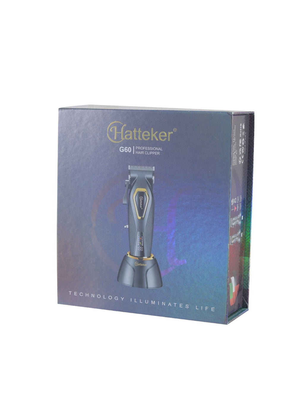 Cordless Hair Clipper with LED Display