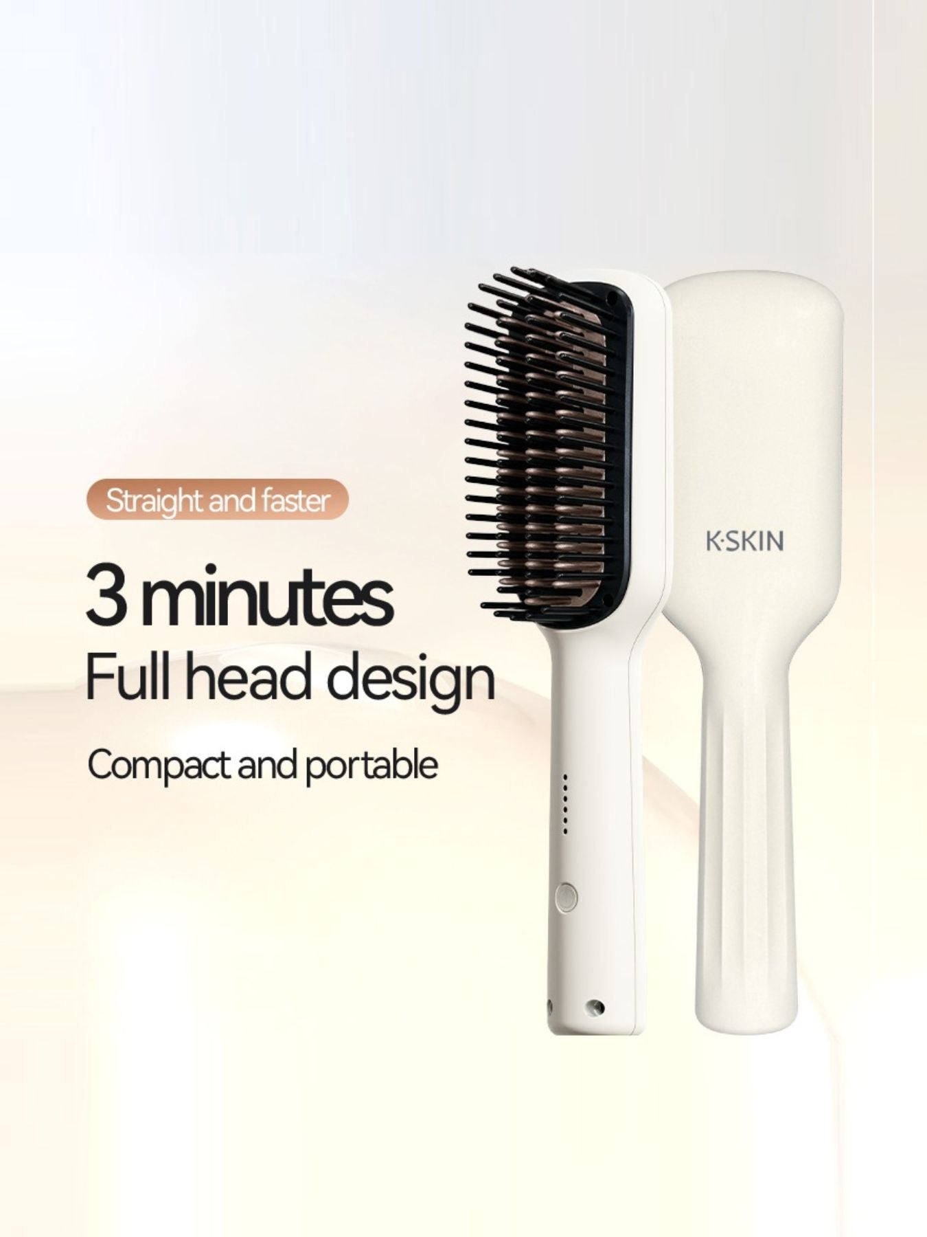 Anti-Scald Hair Straightening Comb