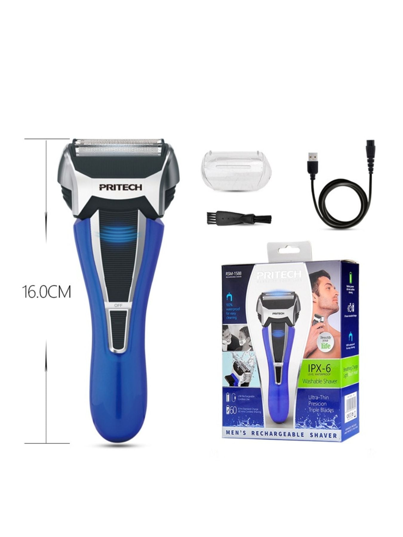 Rechargeable Electric Shaver
