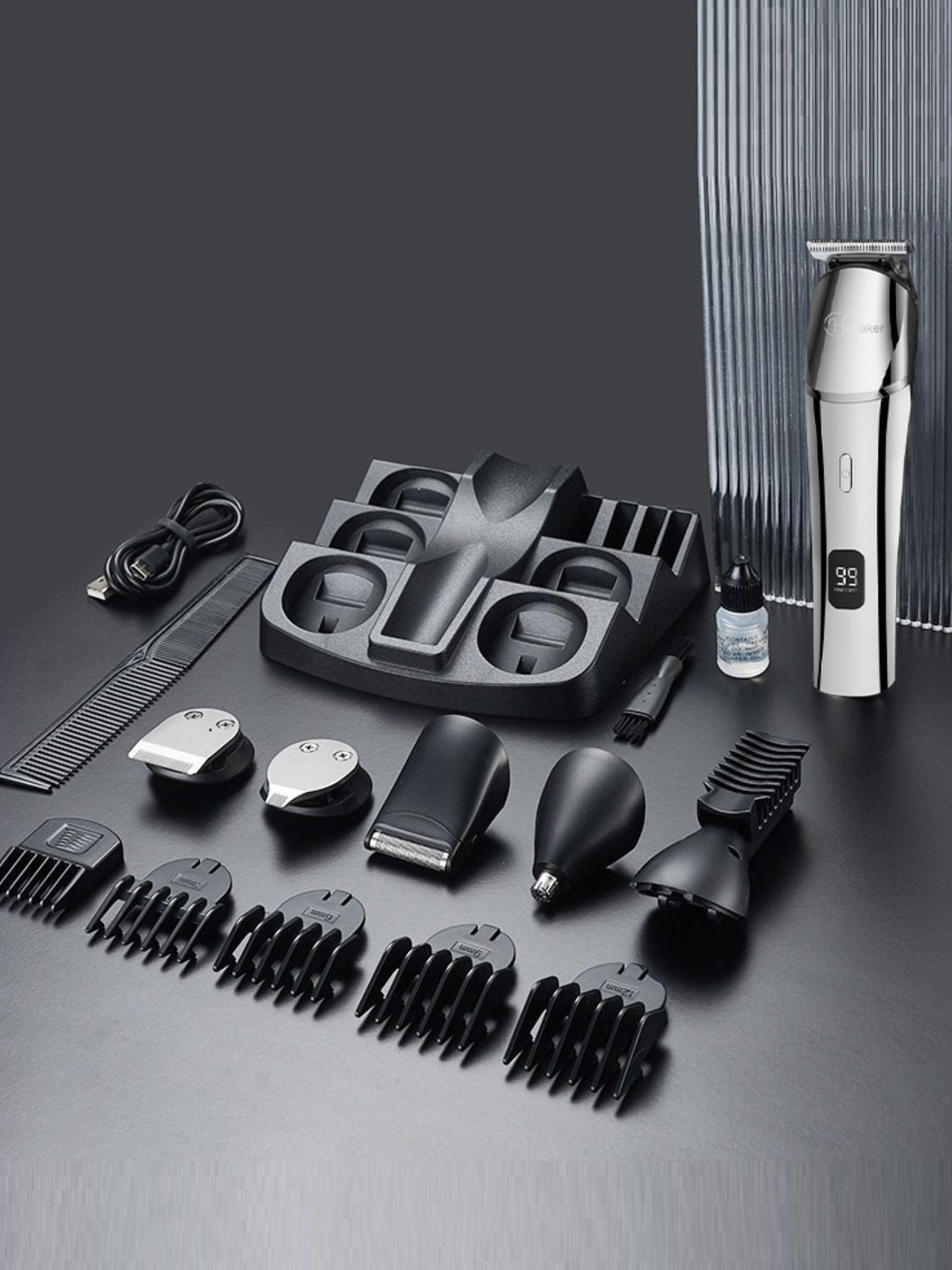 Cordless Hair Clipper Trimmer