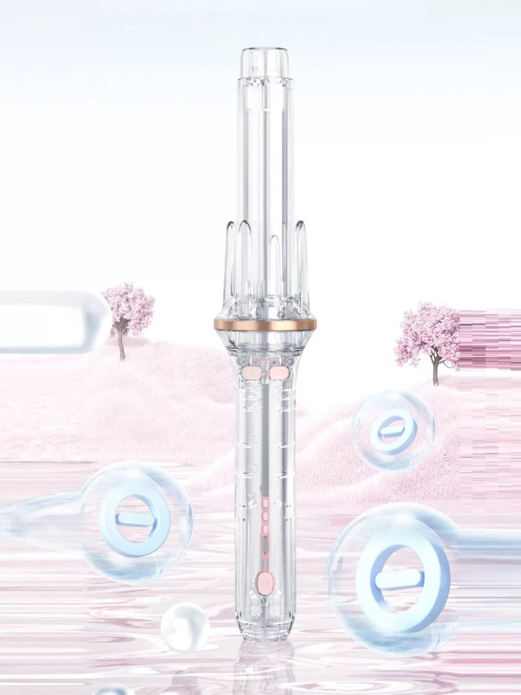 Automatic Rotating Hair Curling Iron