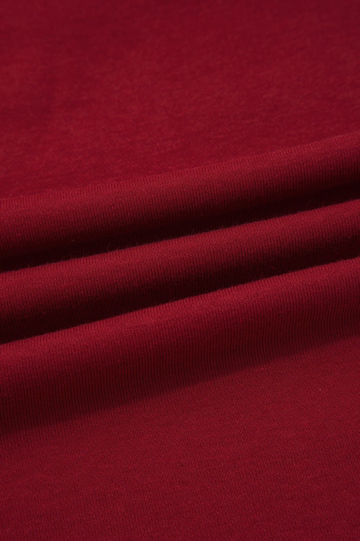 Racing Red Drop Shoulder Boxy Tee and Barrel Pants Set