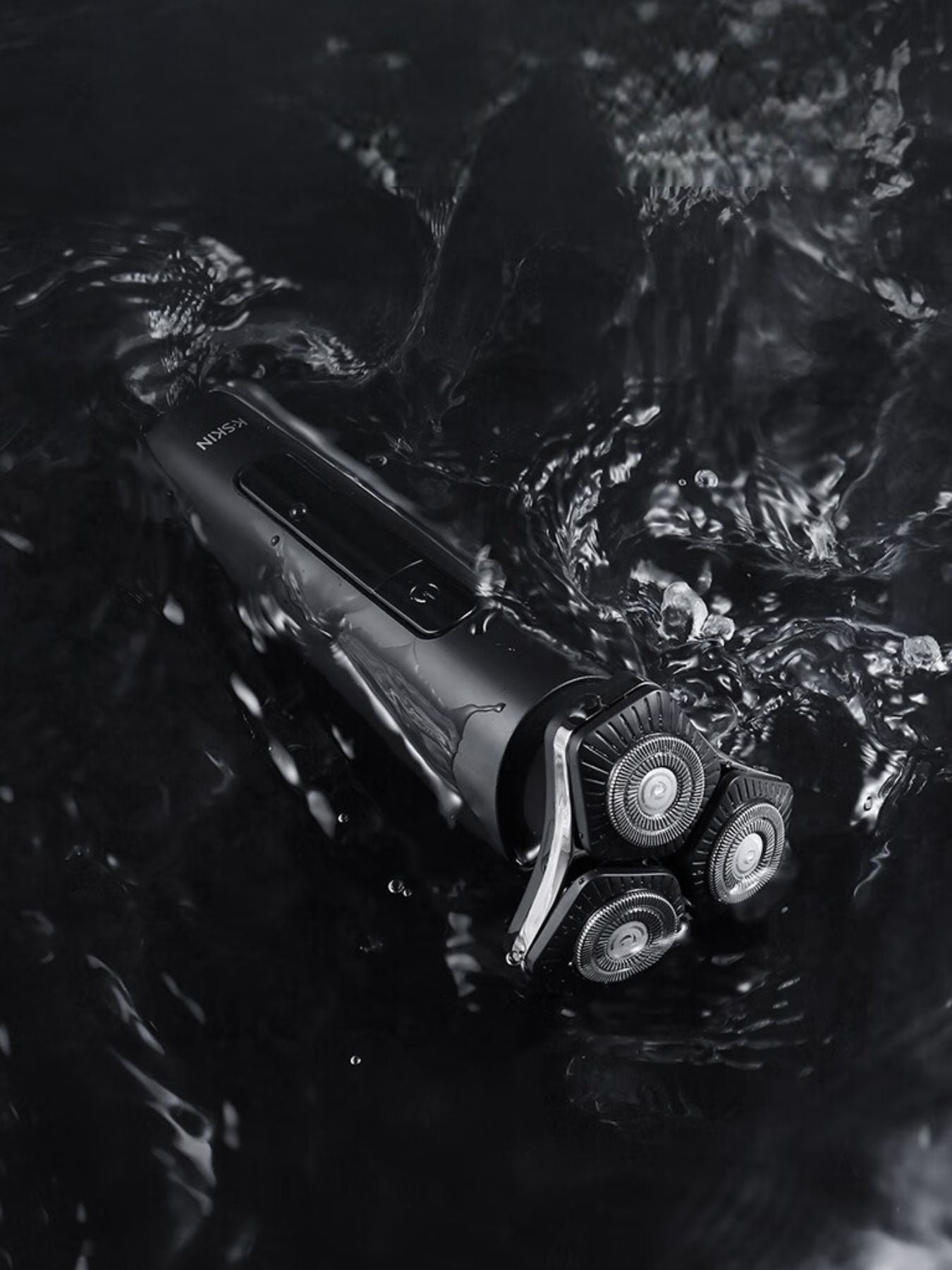 3D Rotary Electric Shaver with LED Display