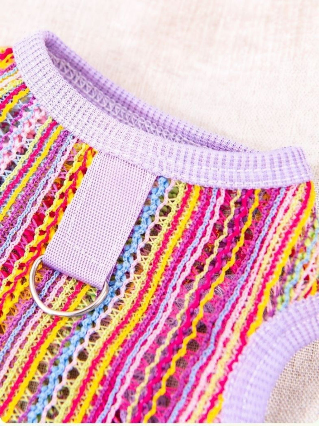 Crochet Knit Breathable Pet Tops