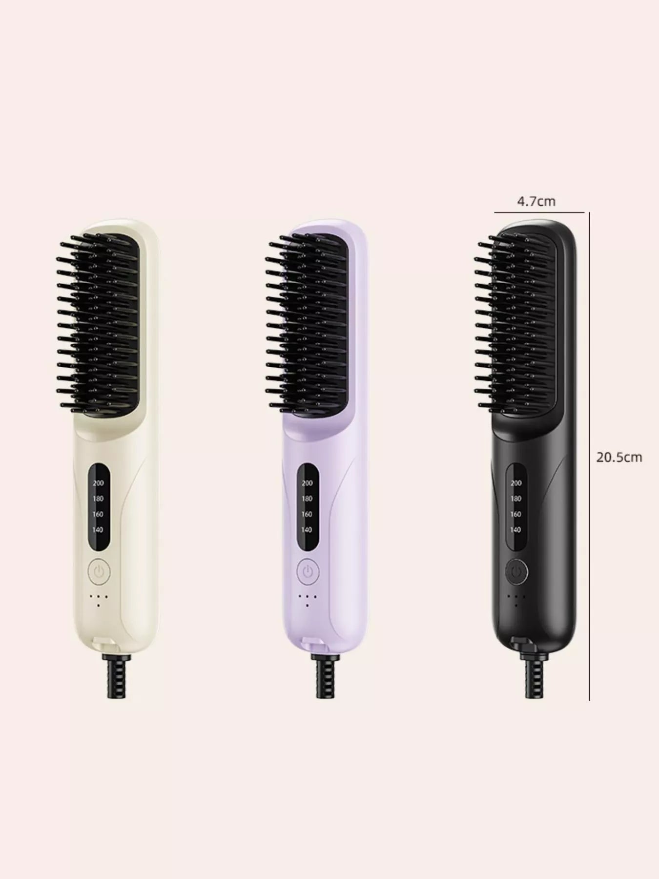 Adjustable Temperature Heated Straightening Comb
