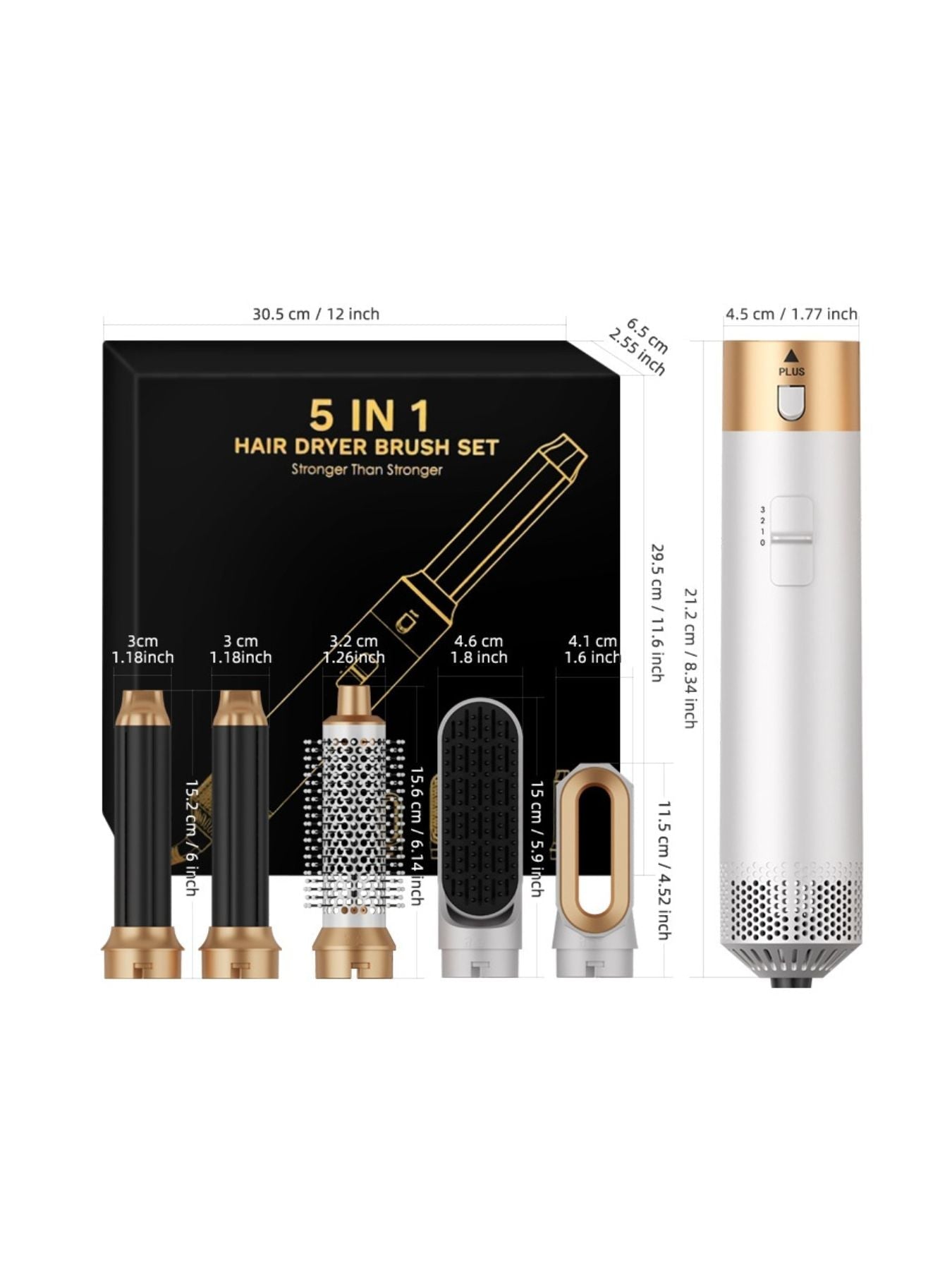 5 in 1 Hot Air Brush