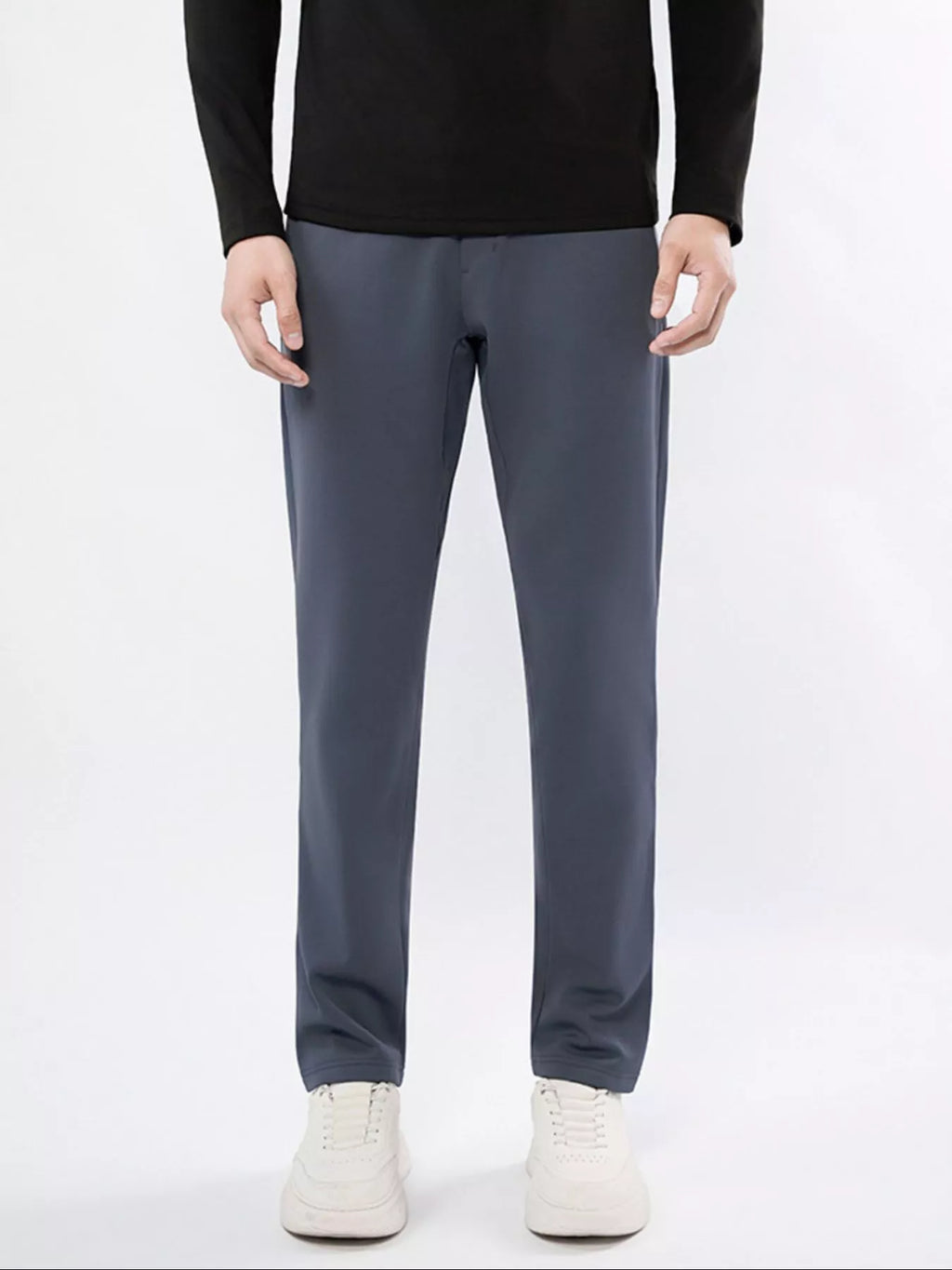 Men's Plus Size Casual Straight-Leg Pants