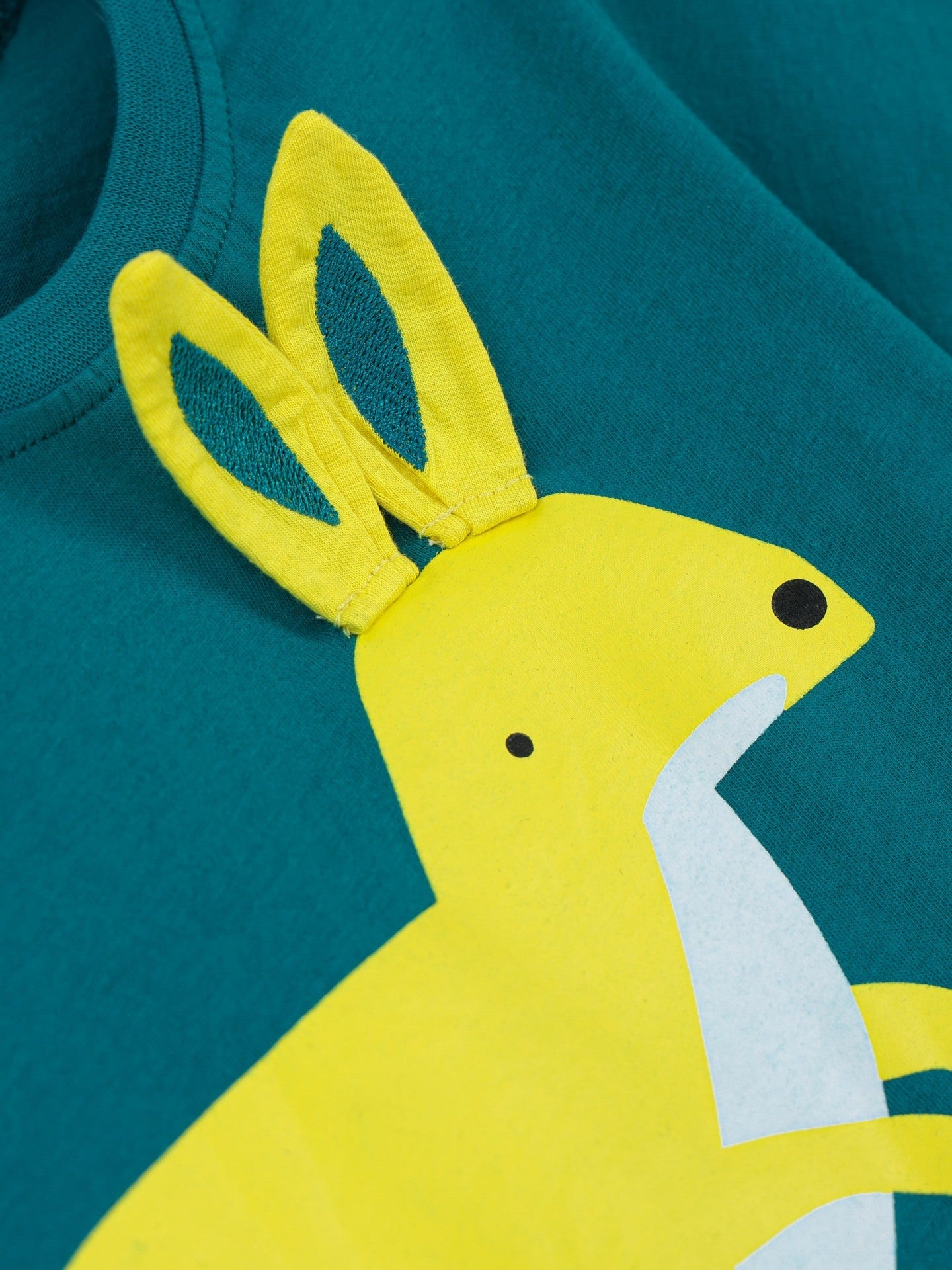 Children's Kangaroo Graphic Round Neck Tee