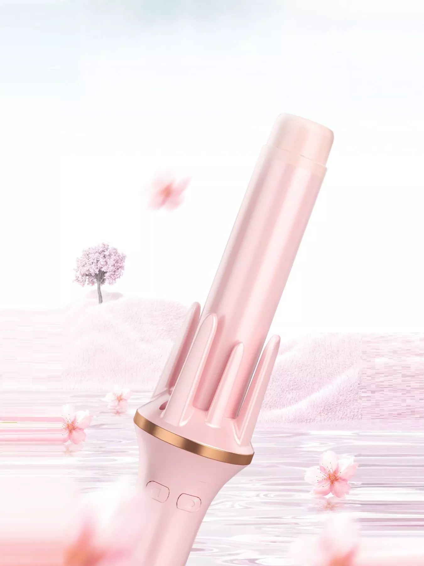 Automatic Rotating Hair Curling Iron
