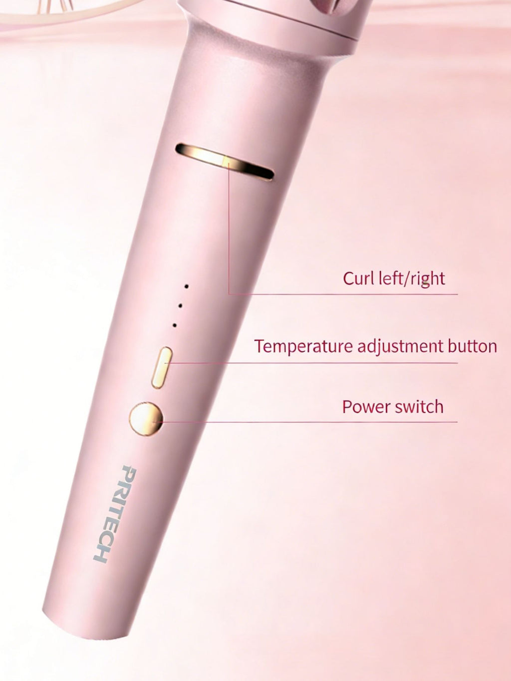 Automatic Rotating Hair Curling Iron