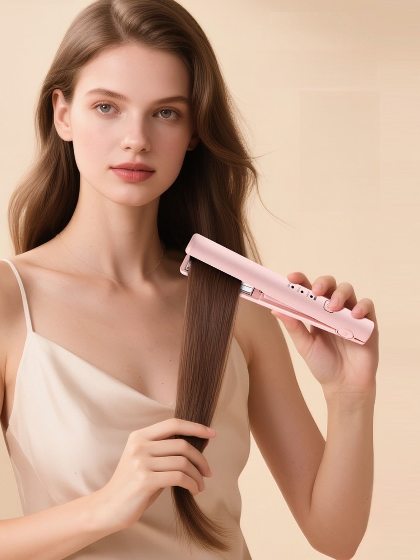 Cordless Rechargeable Mini Hair Straightener