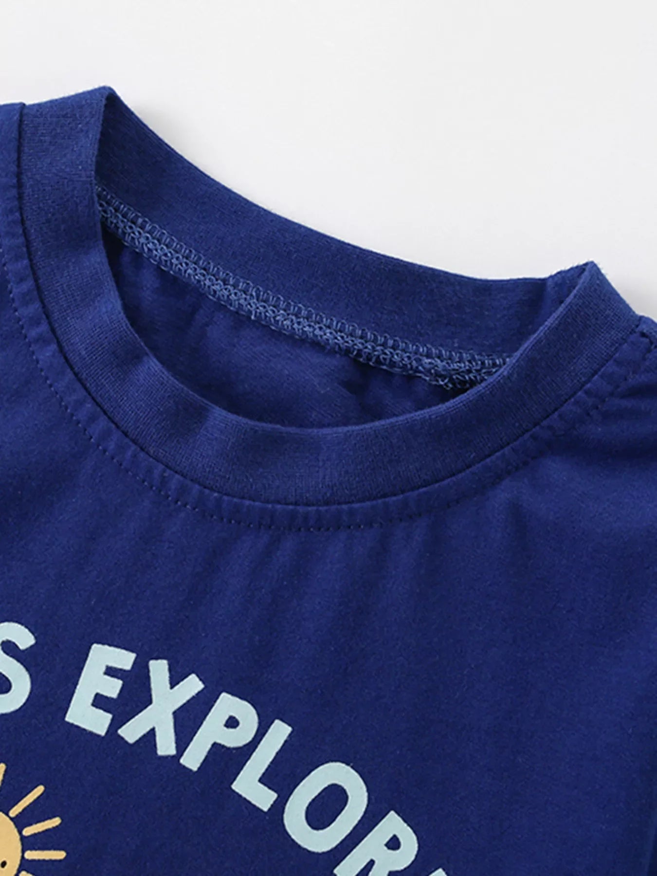 Children's Round Neck Short Sleeve T-Shirt
