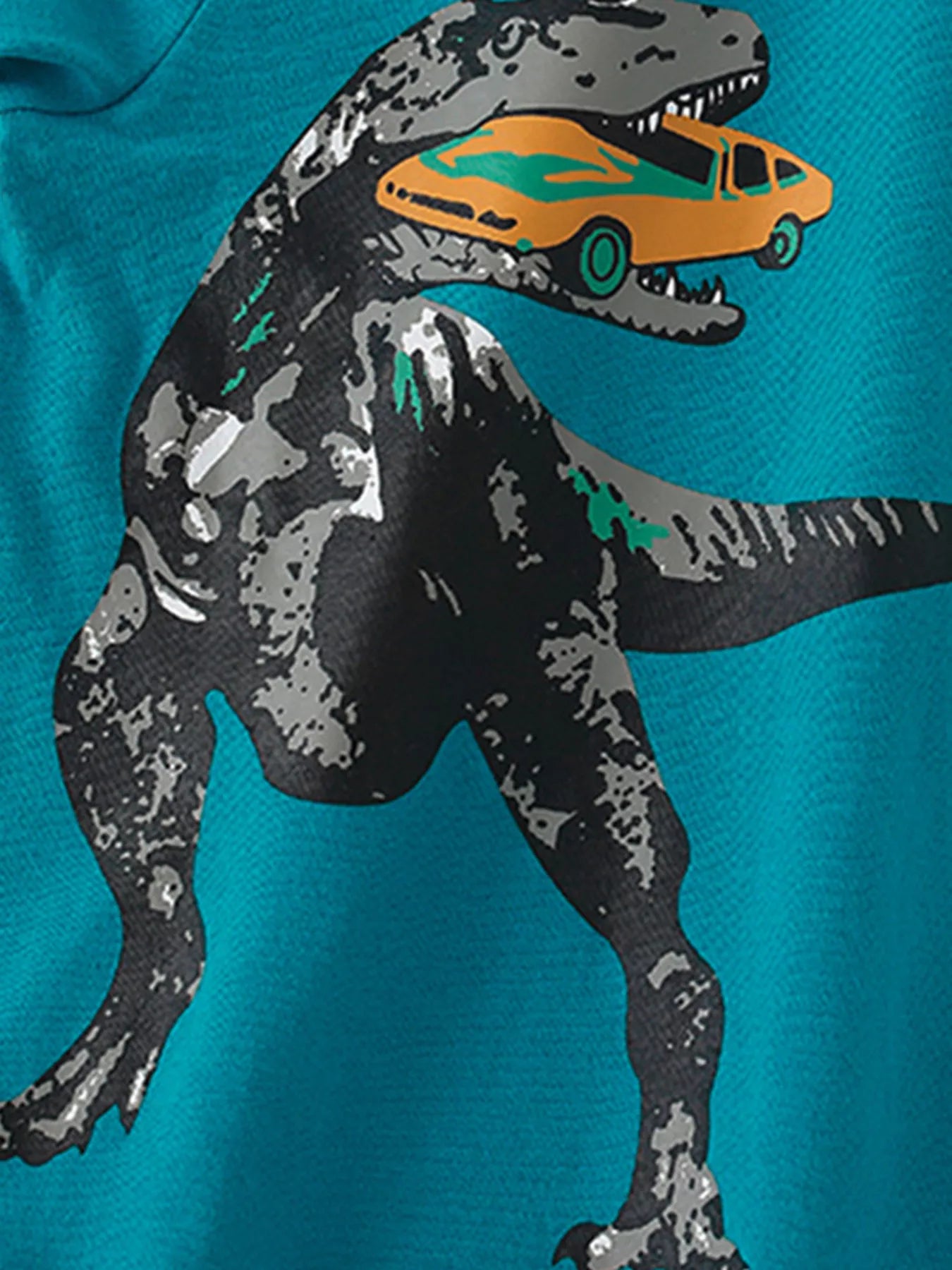 Children's Dinosaur Graphic Long Sleeve T-Shirt