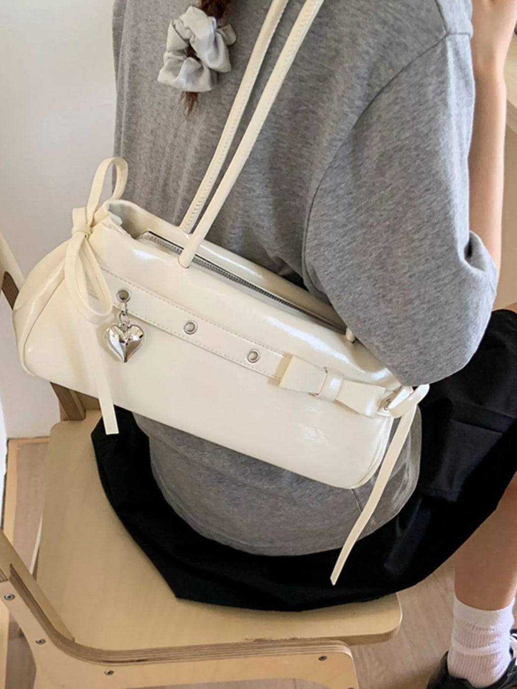 PU Leather Shoulder Bag