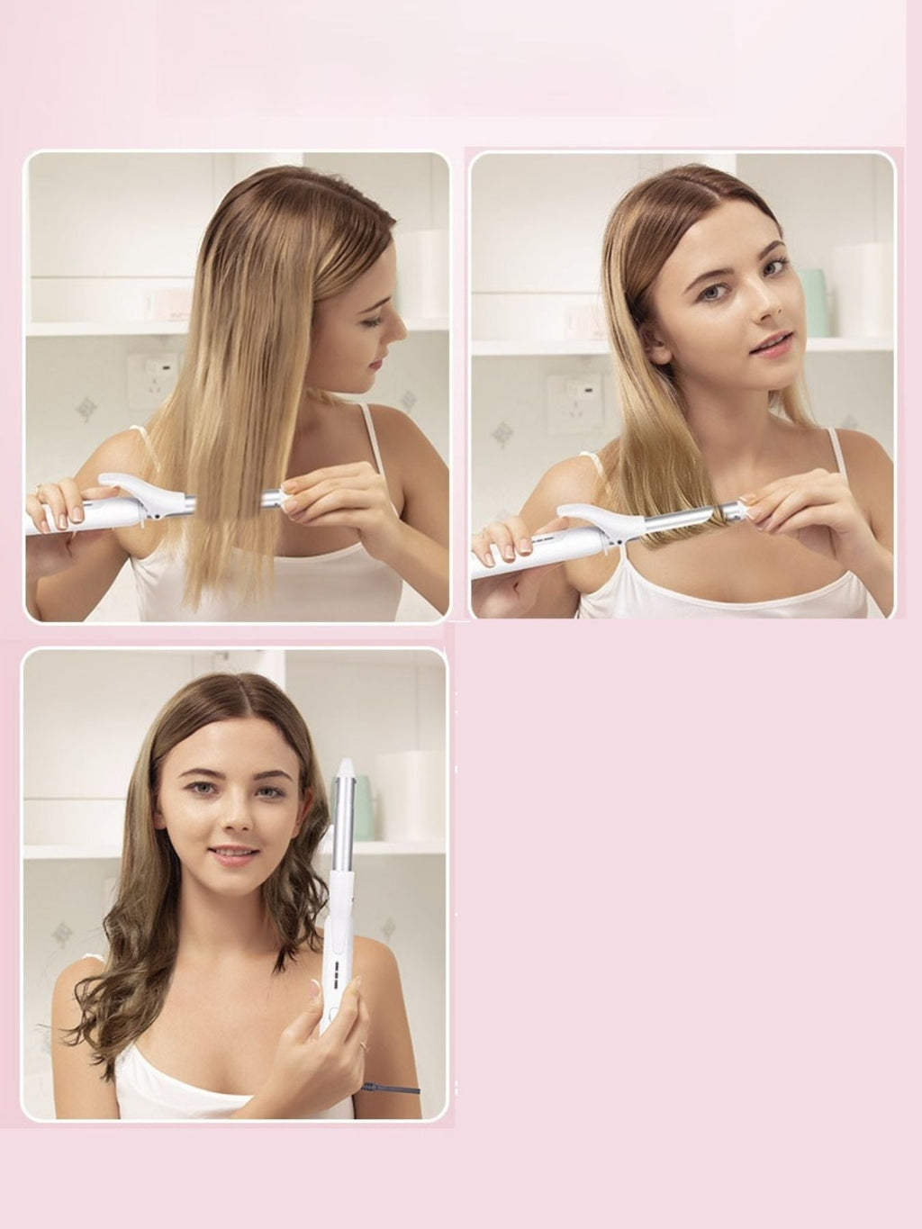 Adjustable Temperature Curling Iron