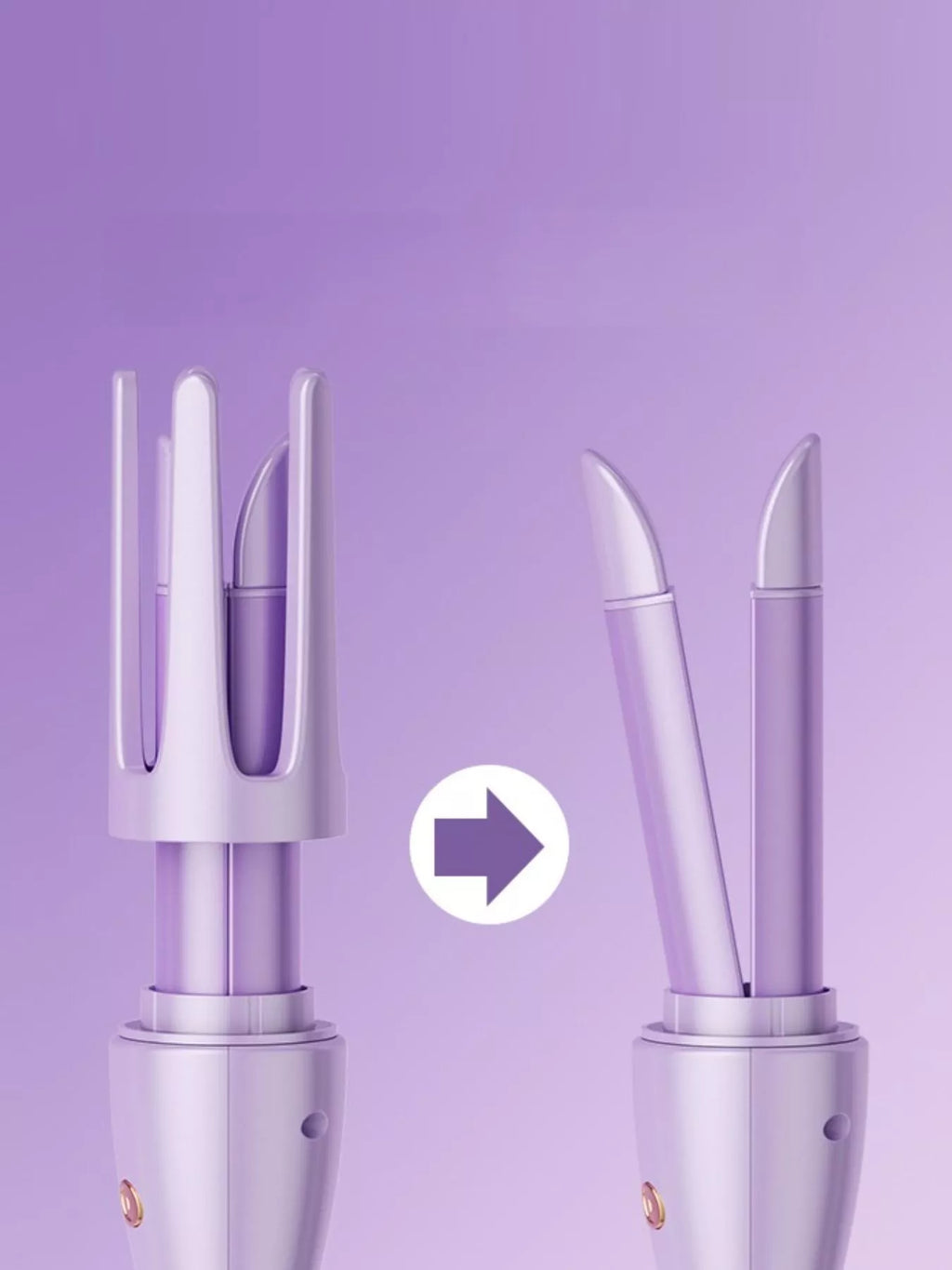Automatic Rotating Hair Curling Iron