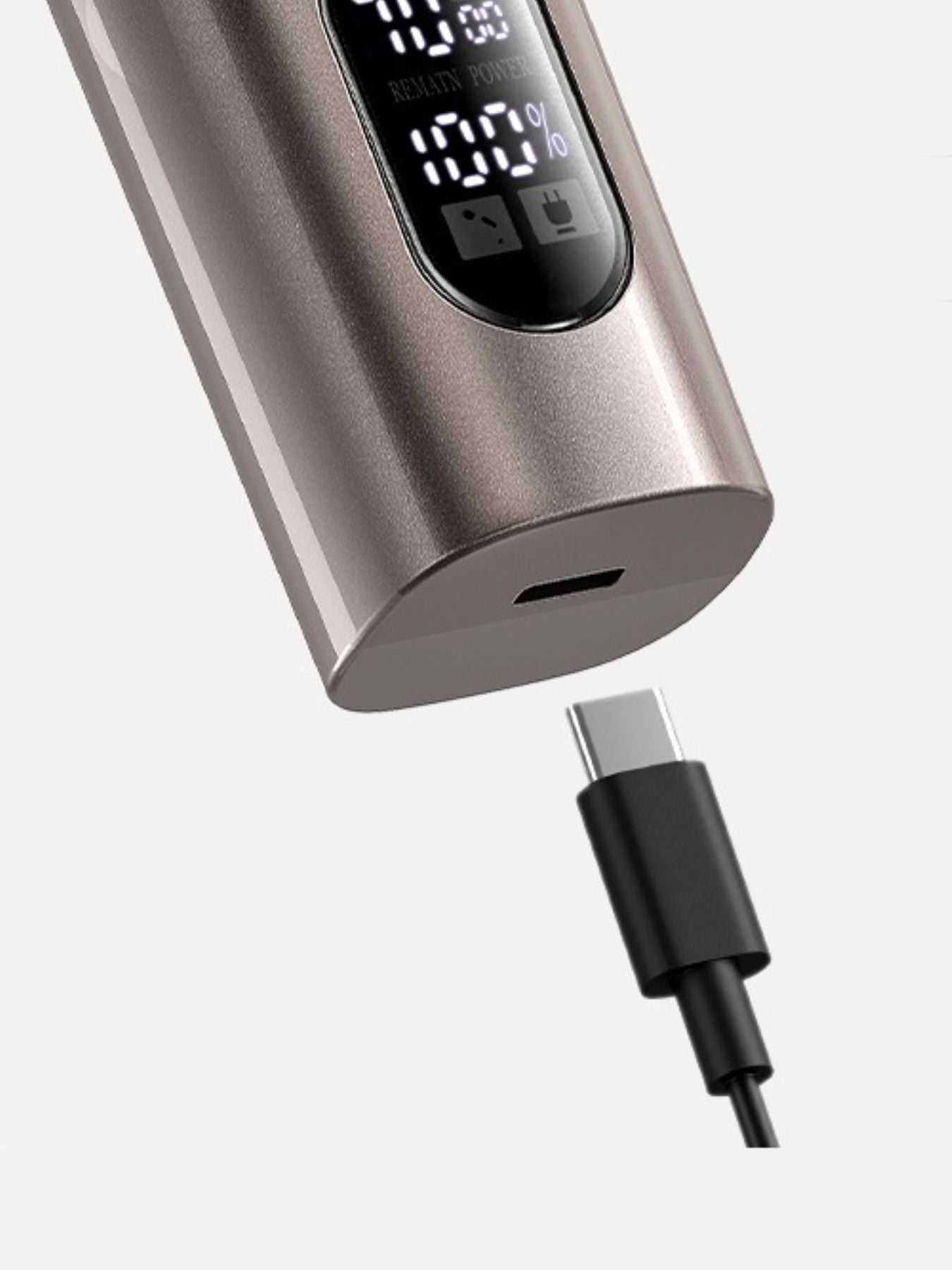 Hair Clipper with LED Display