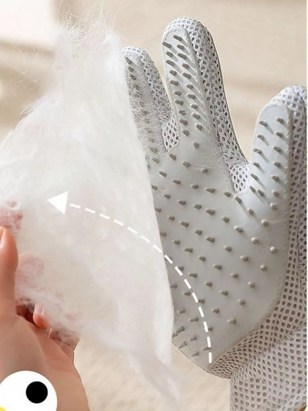 Touch Pet Grooming Glove